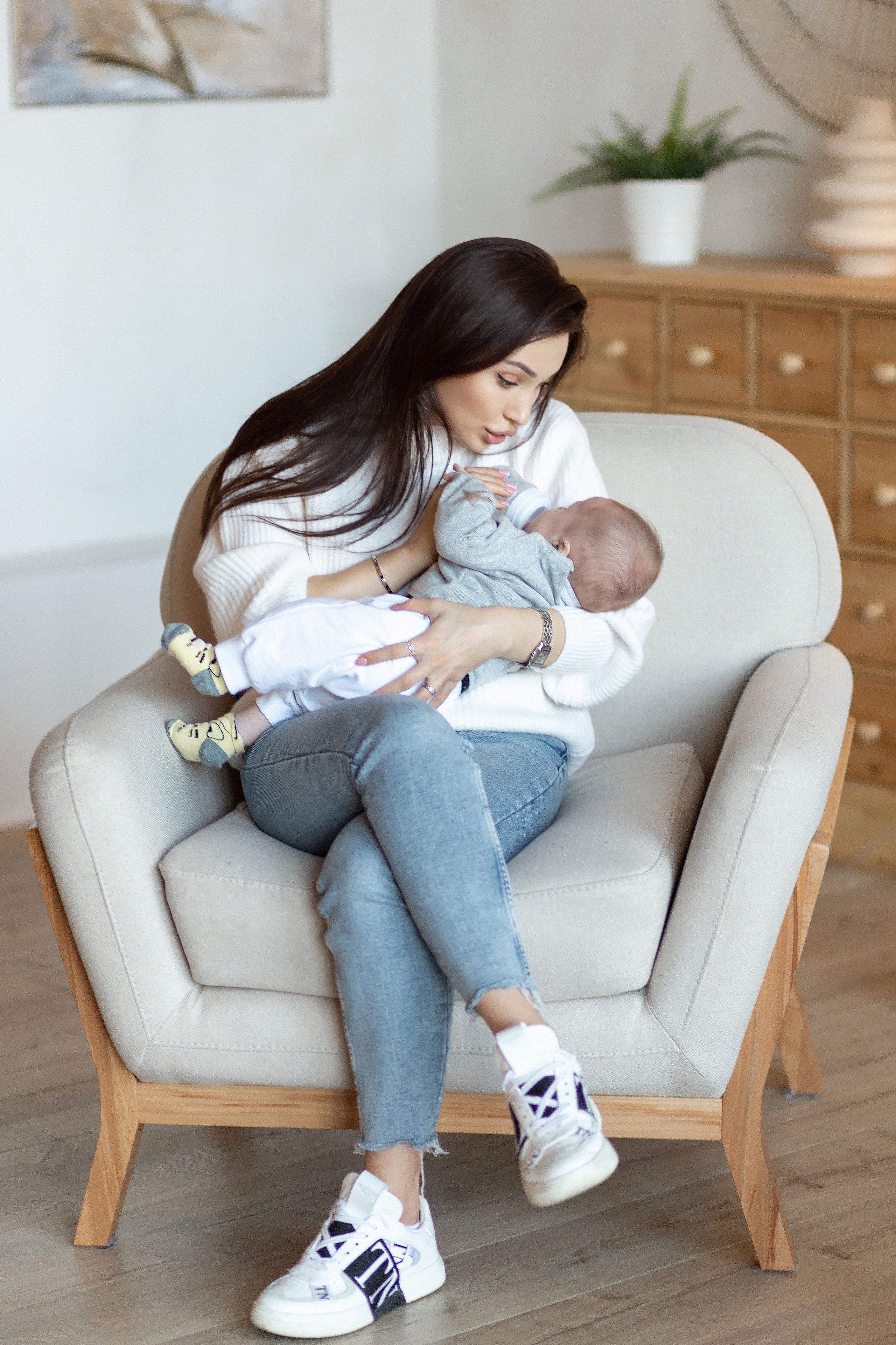 Али и родители. Фотограф в Москве Ксения Мокрушина | Brand & Women photographer