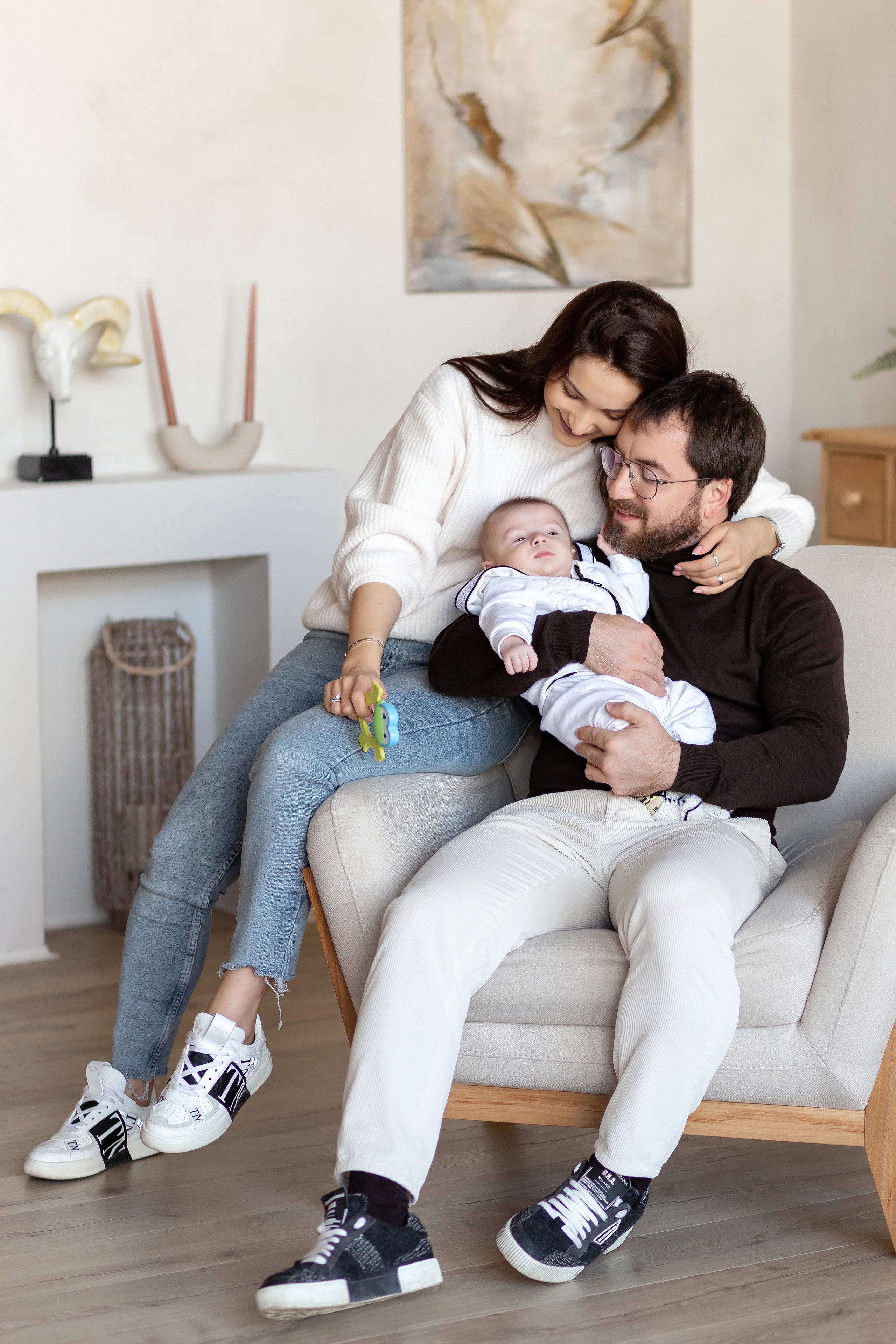 Али и родители. Фотограф в Москве Ксения Мокрушина | Brand & Women photographer