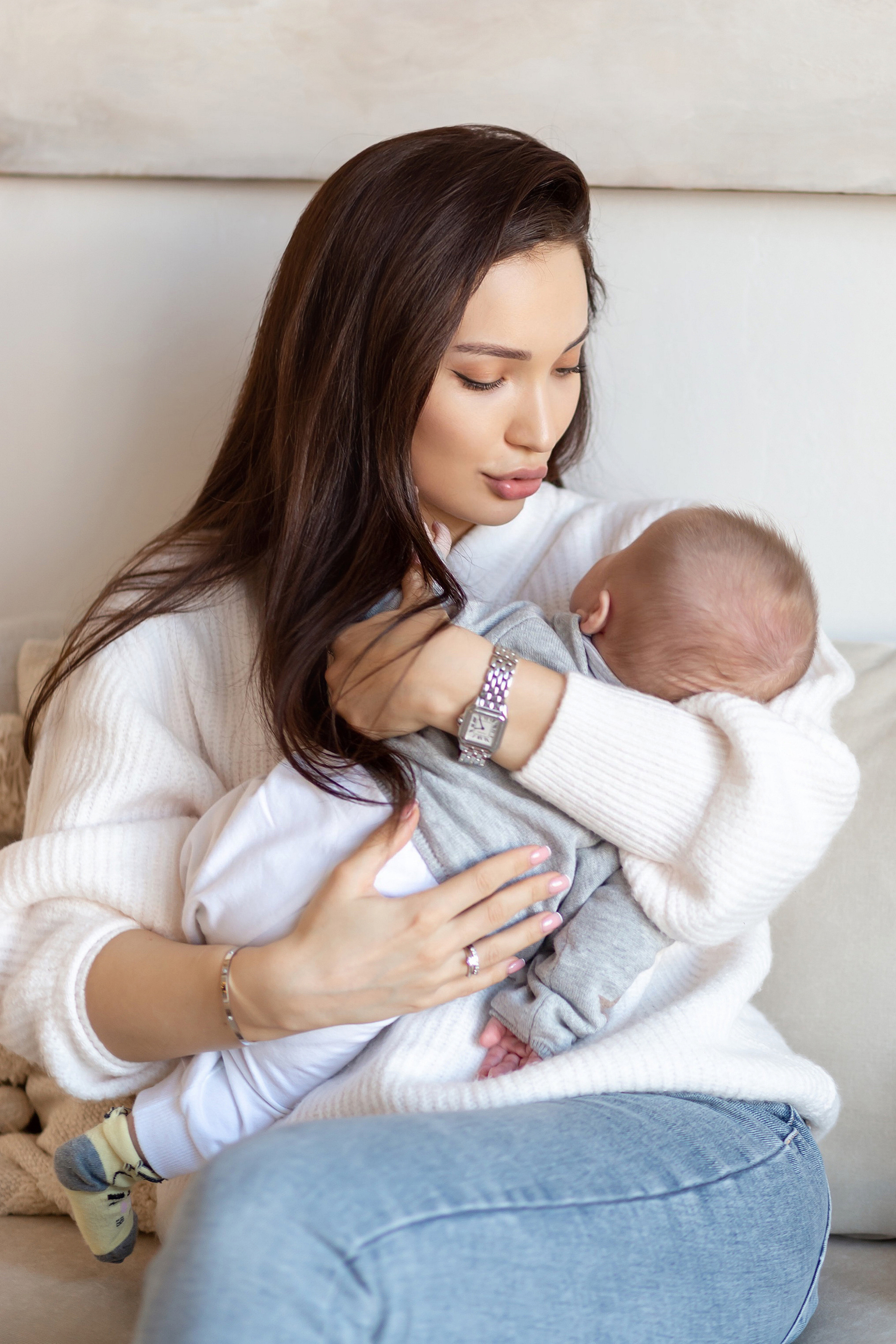 Али и родители. Фотограф в Москве Ксения Мокрушина | Brand & Women photographer