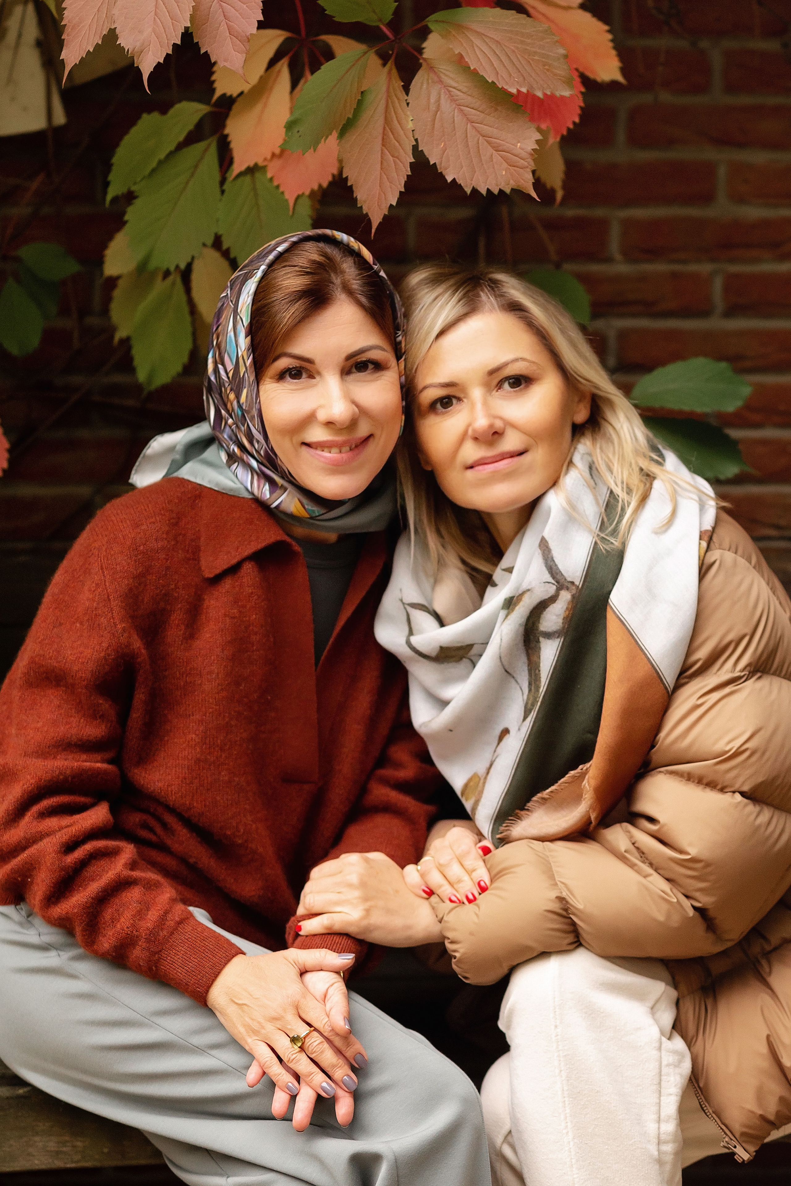 Марина, создательница платков. Фотограф в Москве Ксения Мокрушина | Brand & Women photographer