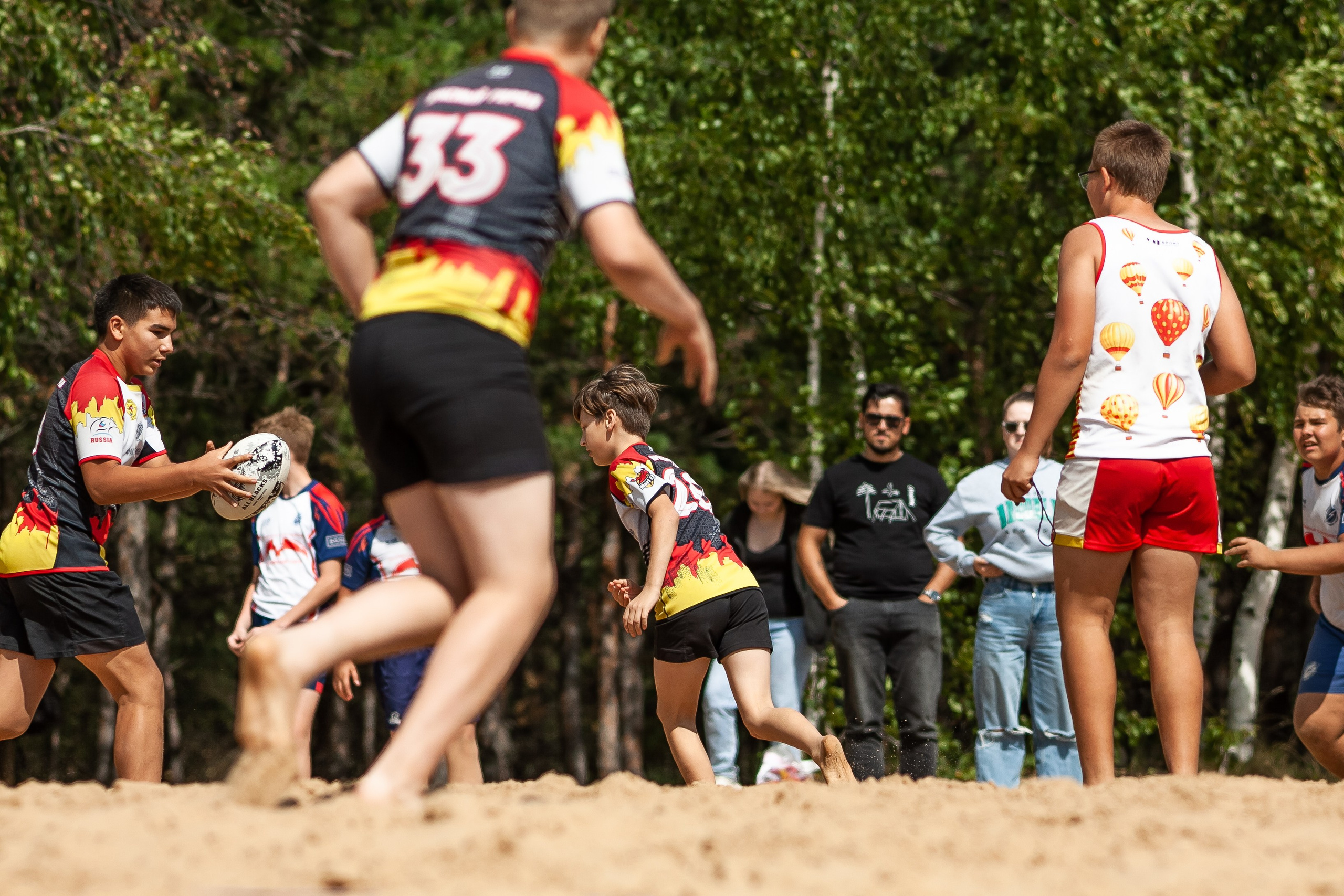 «Кубок «Молота» по пляжному Регби. Фотография