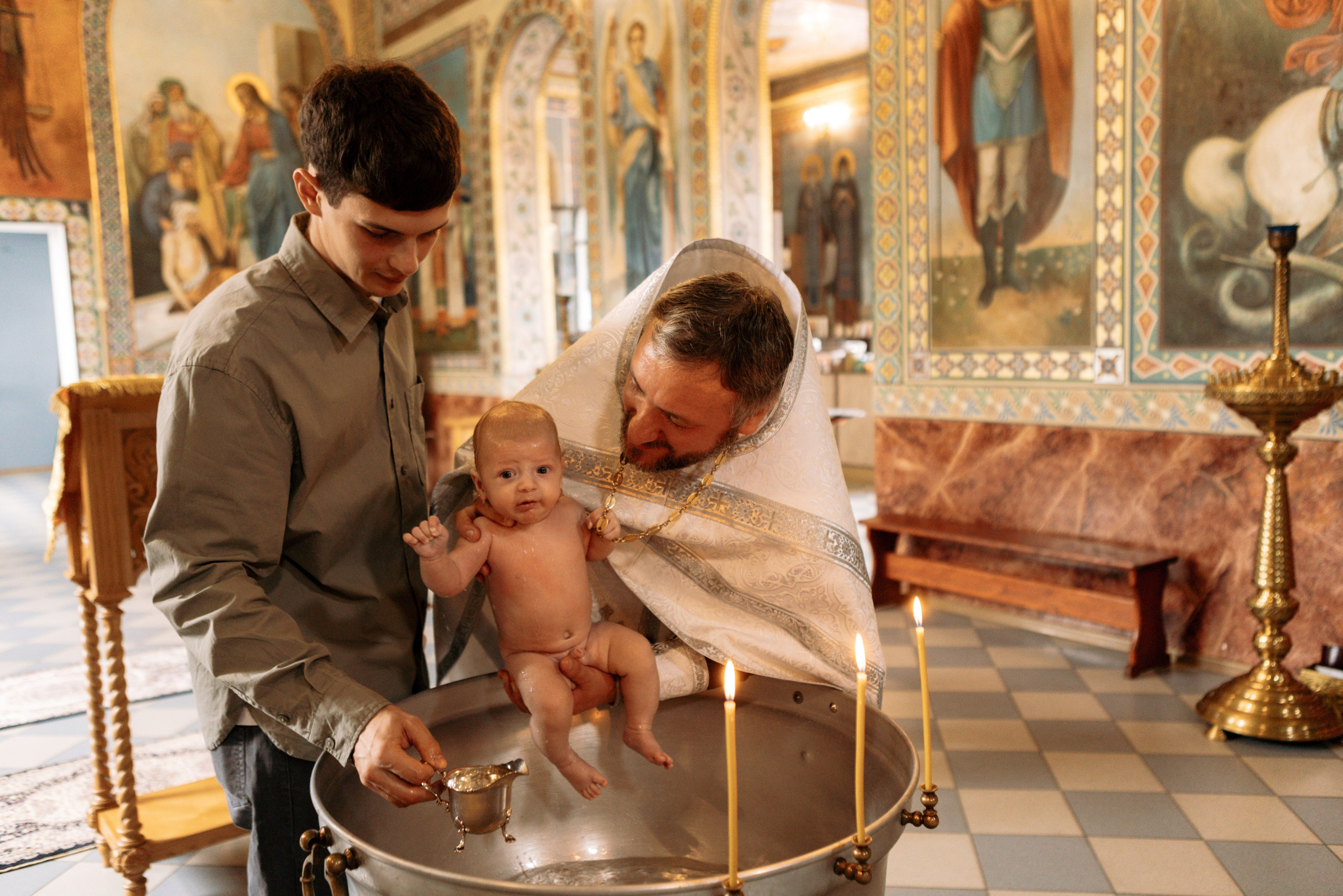 Крещение Ярослава. Фотограф в Курске Смирнов Евгений