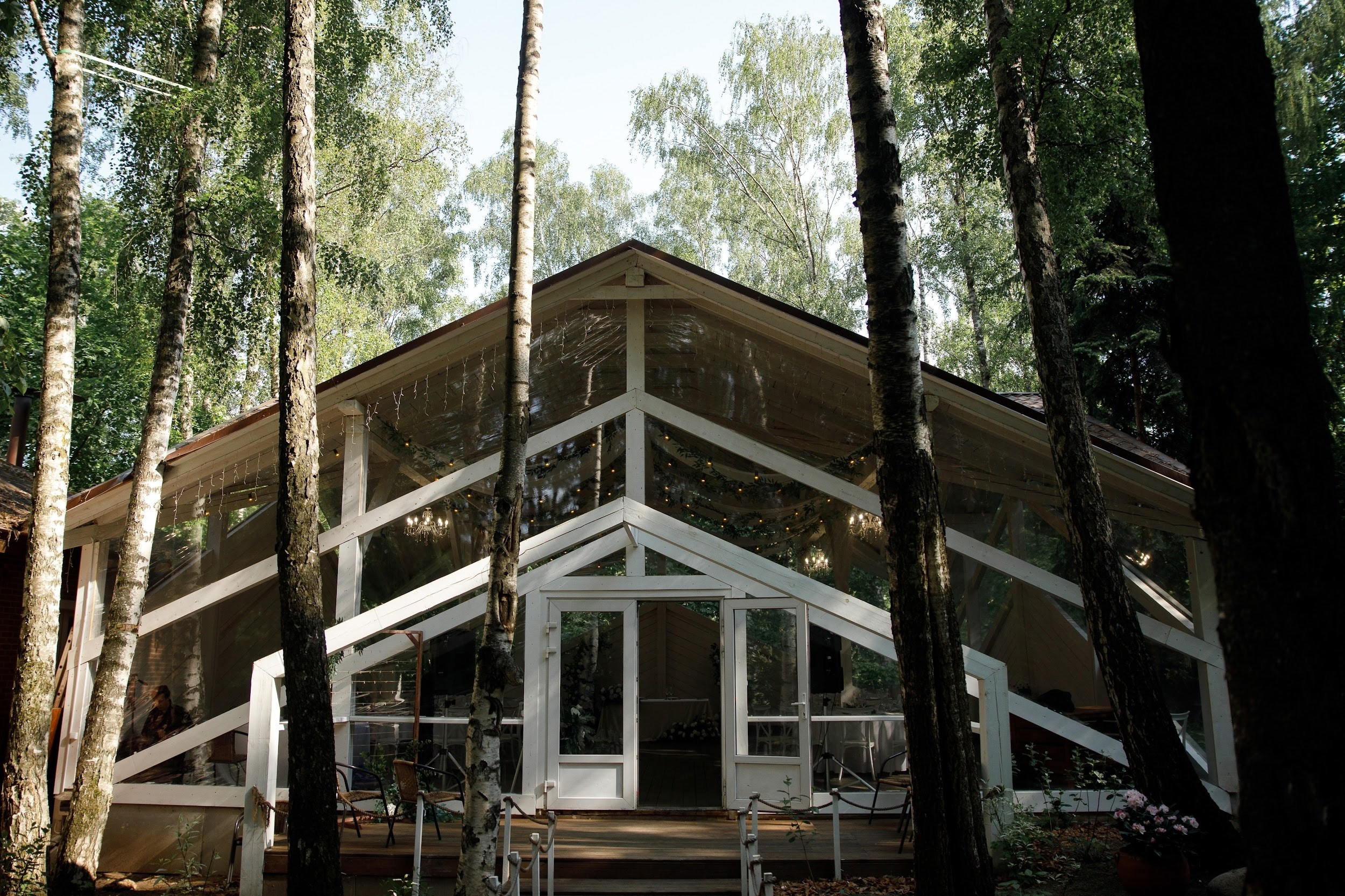 Веранда и дом