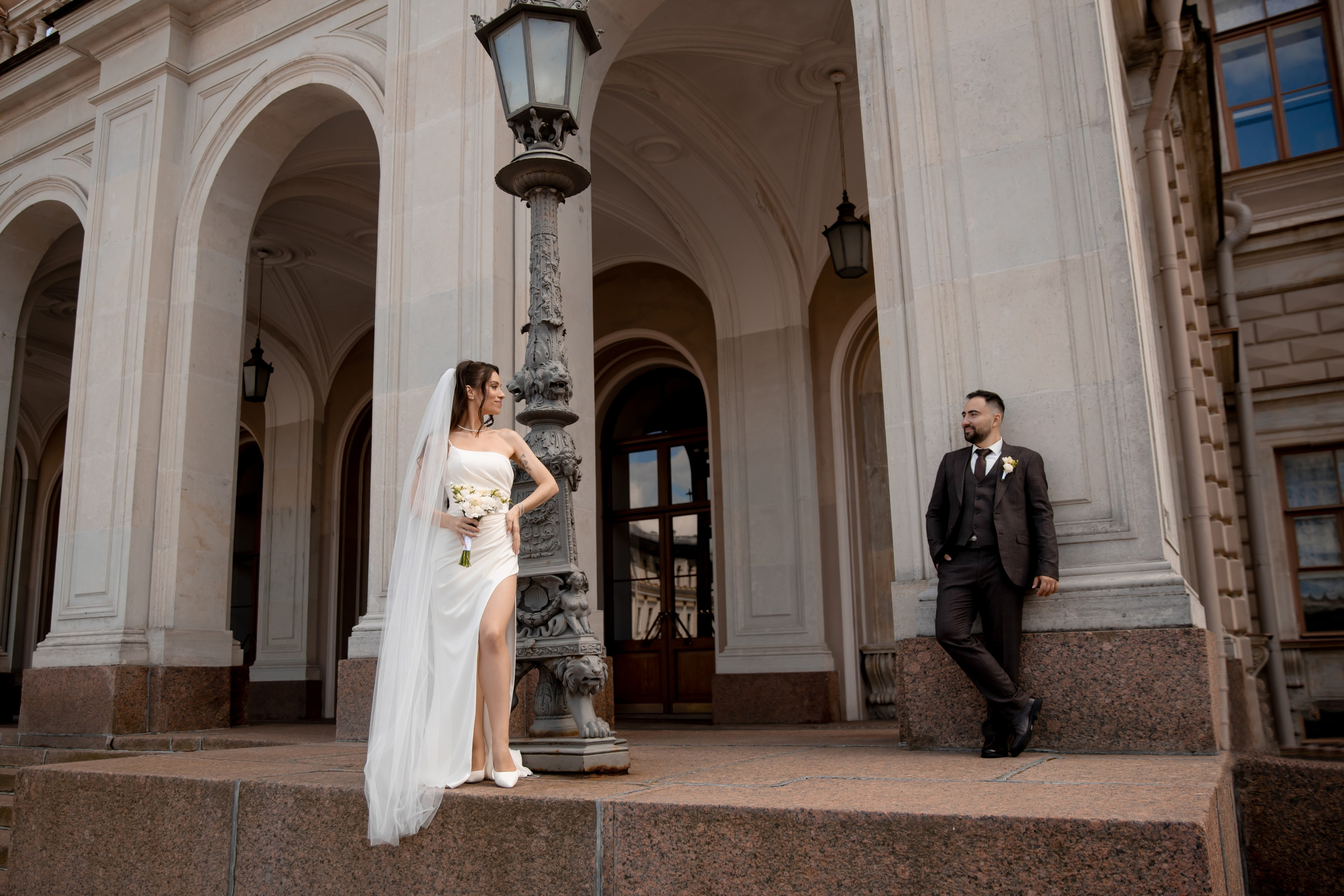 Анна и Александр / Прогулка + ЗАГС. Свадебный и семейный фотограф в Москве Диана Левченко