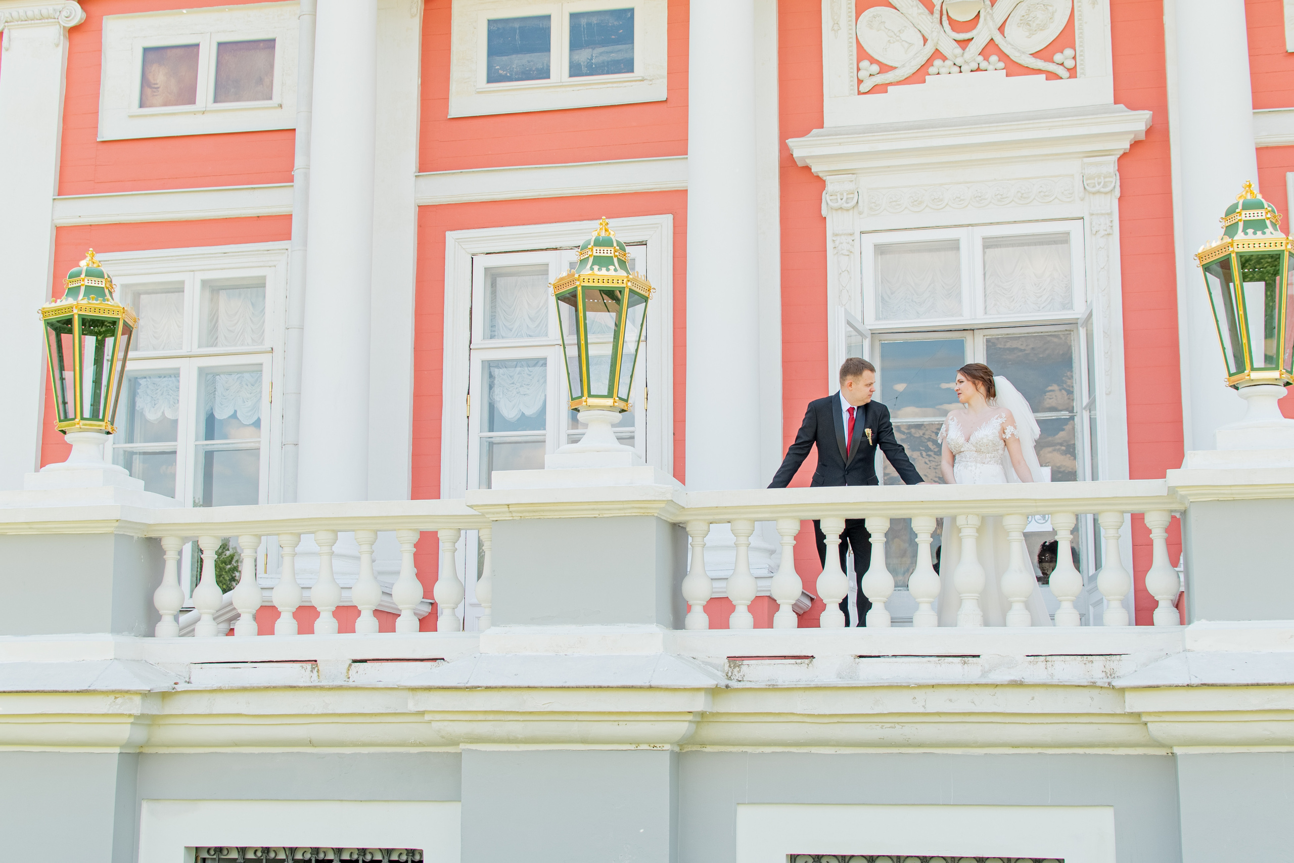 Свадебная фотосессия в усадьбе Кусково