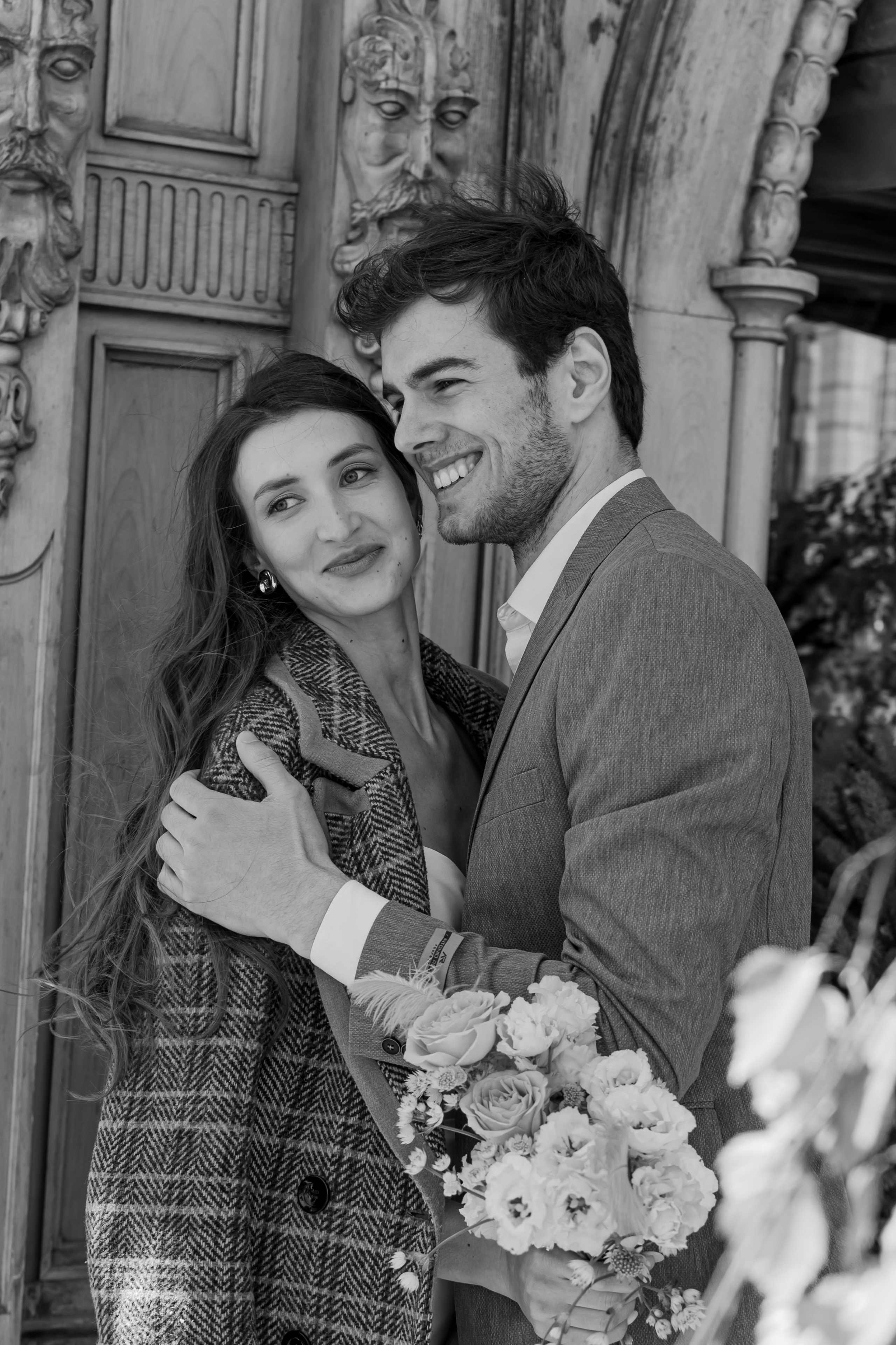 Свадебная фотосессия в кафе Мишель Москва