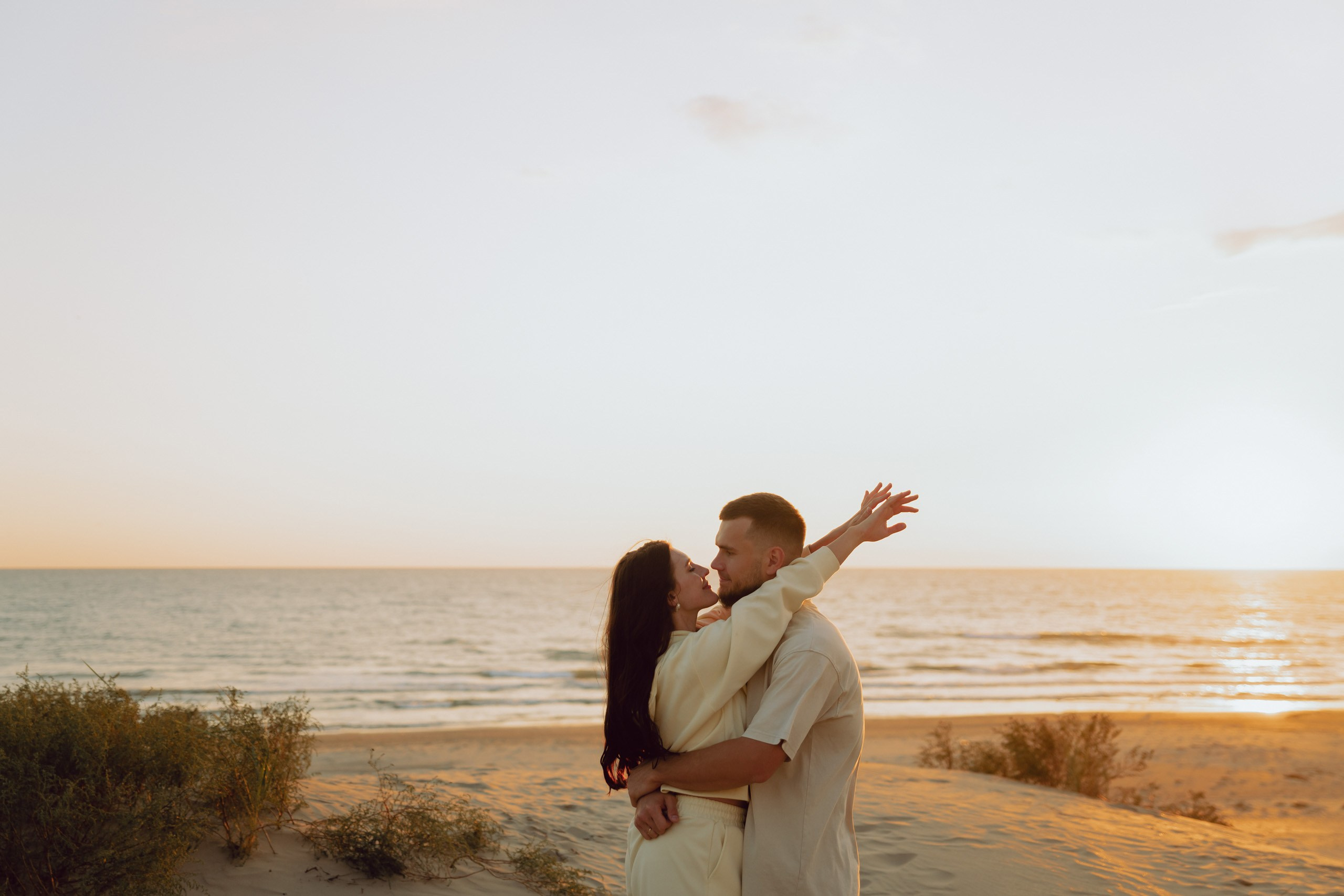Семейная сьемка в Анапе. Фотограф и Видеограф Анапа, Новороссийск, Краснодар. Алина и Женя