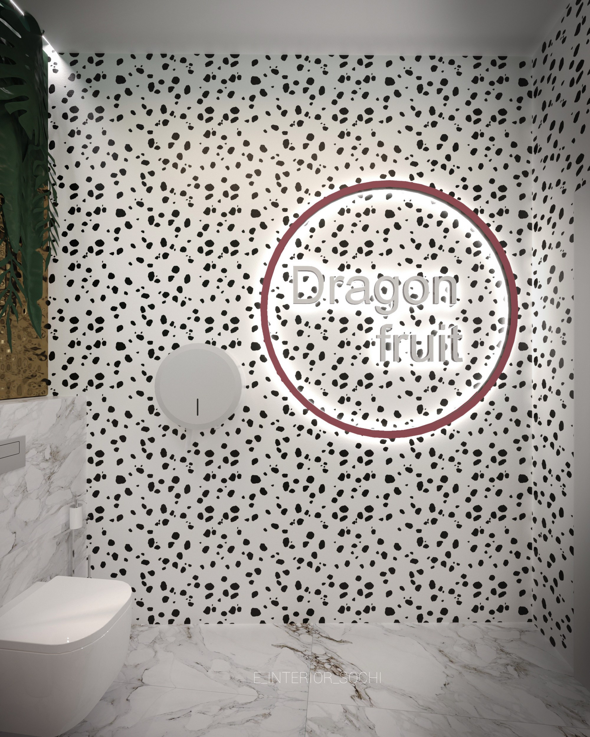 BEAUTY_KOVORK_AMAZON. Дизайн интерьера Евгения Тисленко