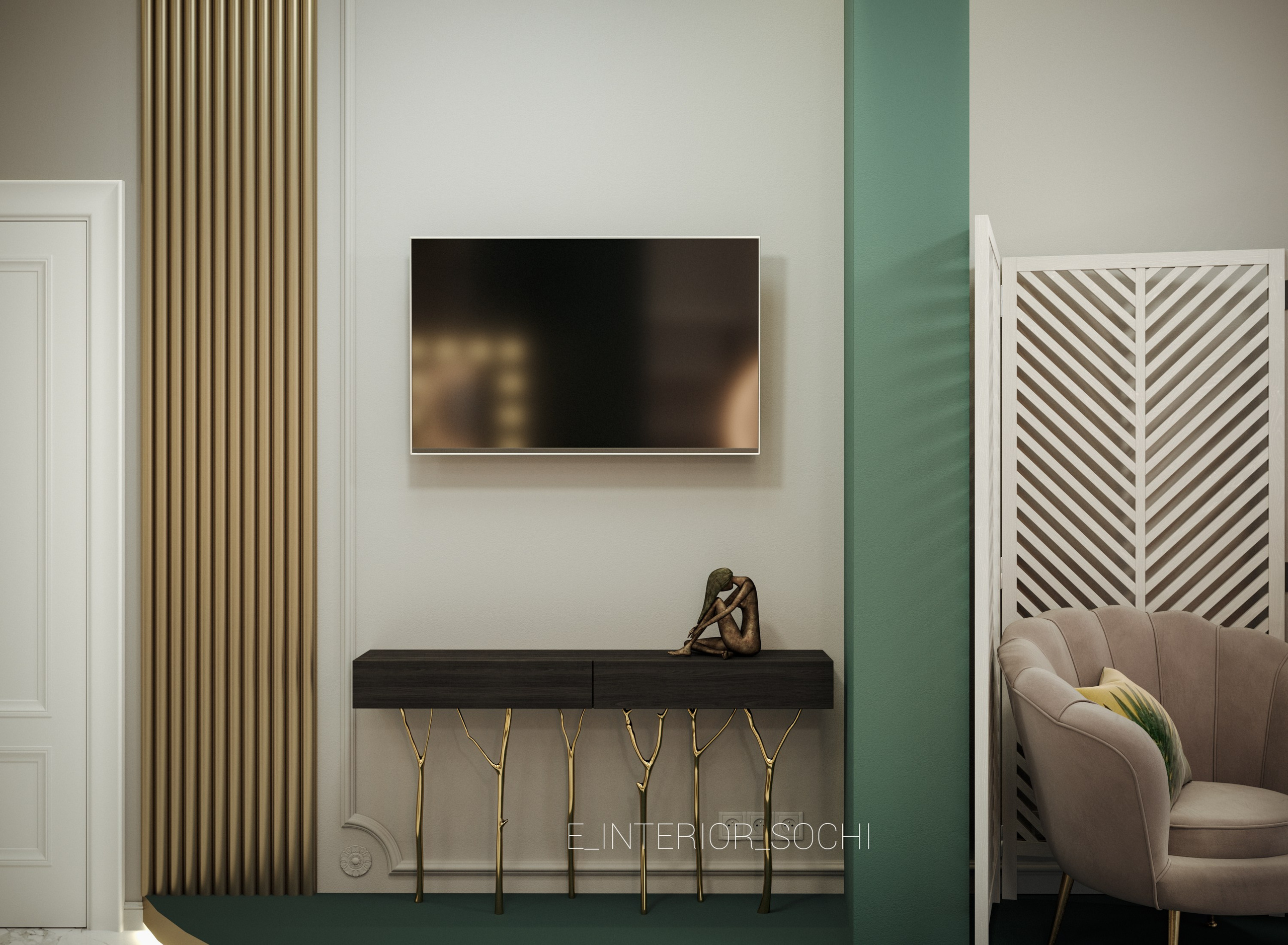 BEAUTY_KOVORK_AMAZON. Дизайн интерьера Евгения Тисленко