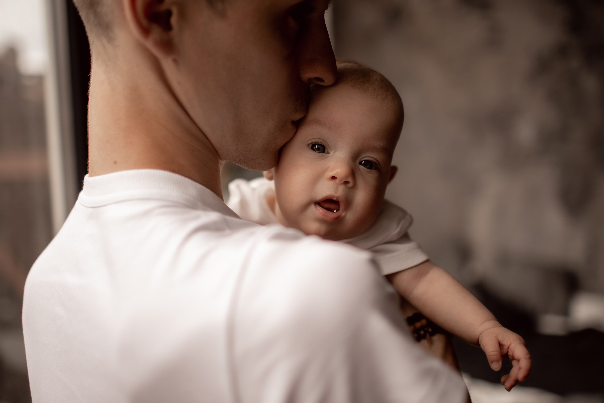 Валерия и Геннадий с крошкой. Семейный фотограф в Москве