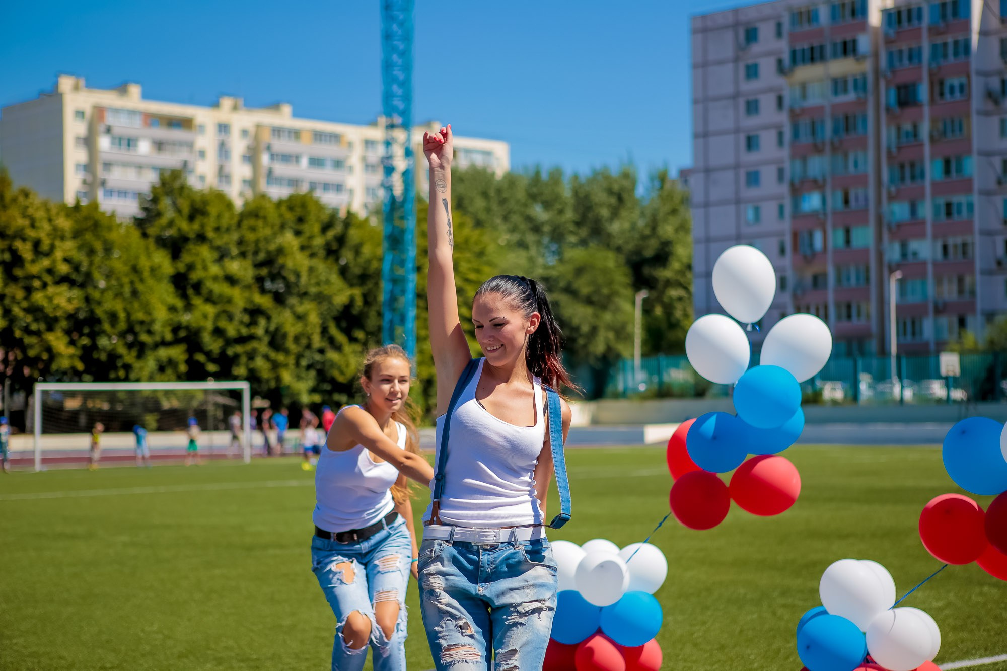 День Физкульт. Максим Матвийченко и Виктория Басова профессионалы своего дела