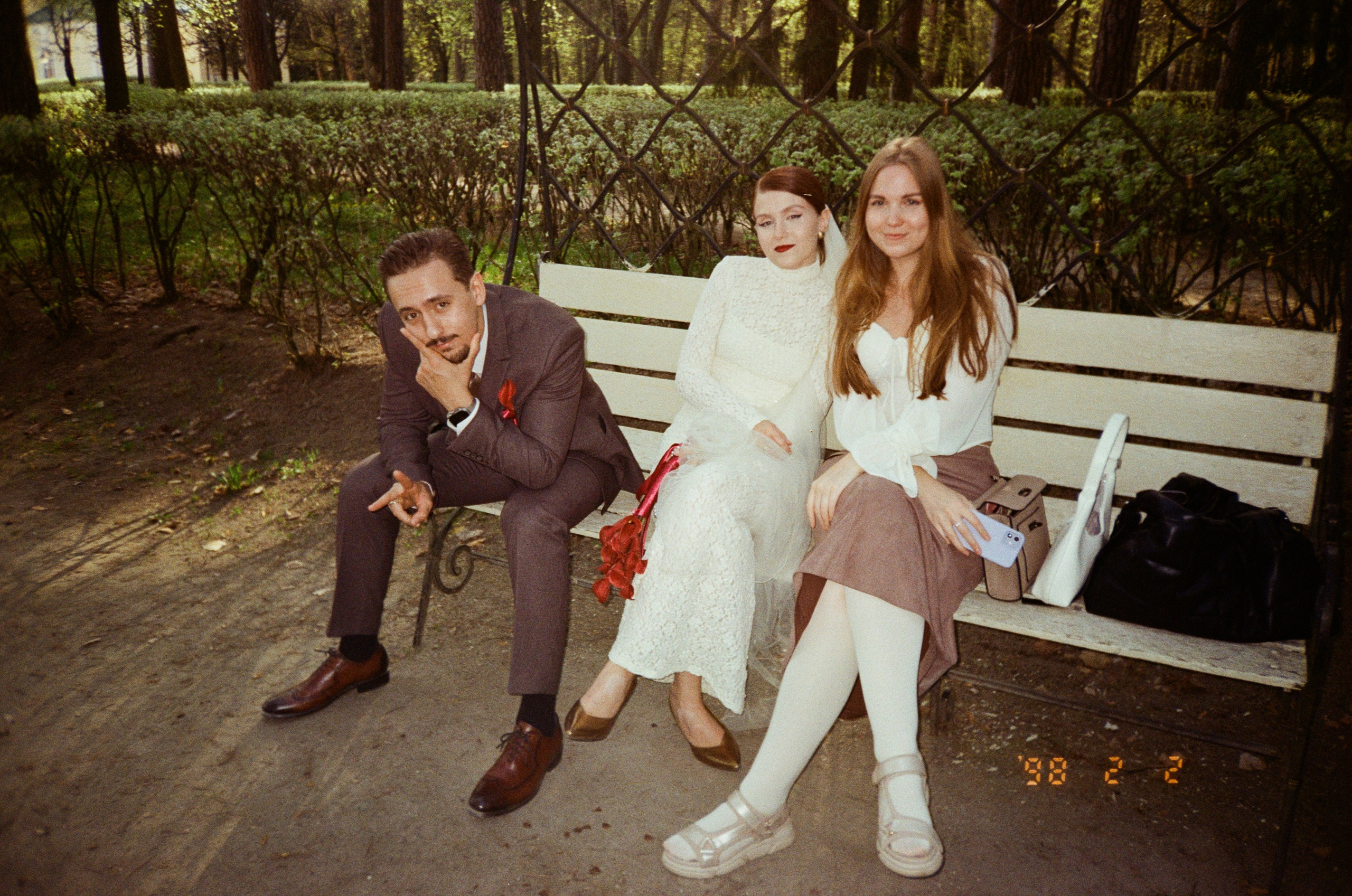 Свадебный день Оли и Никиты🤍 плёнка. Фотограф|Москва — Агбаш Лера