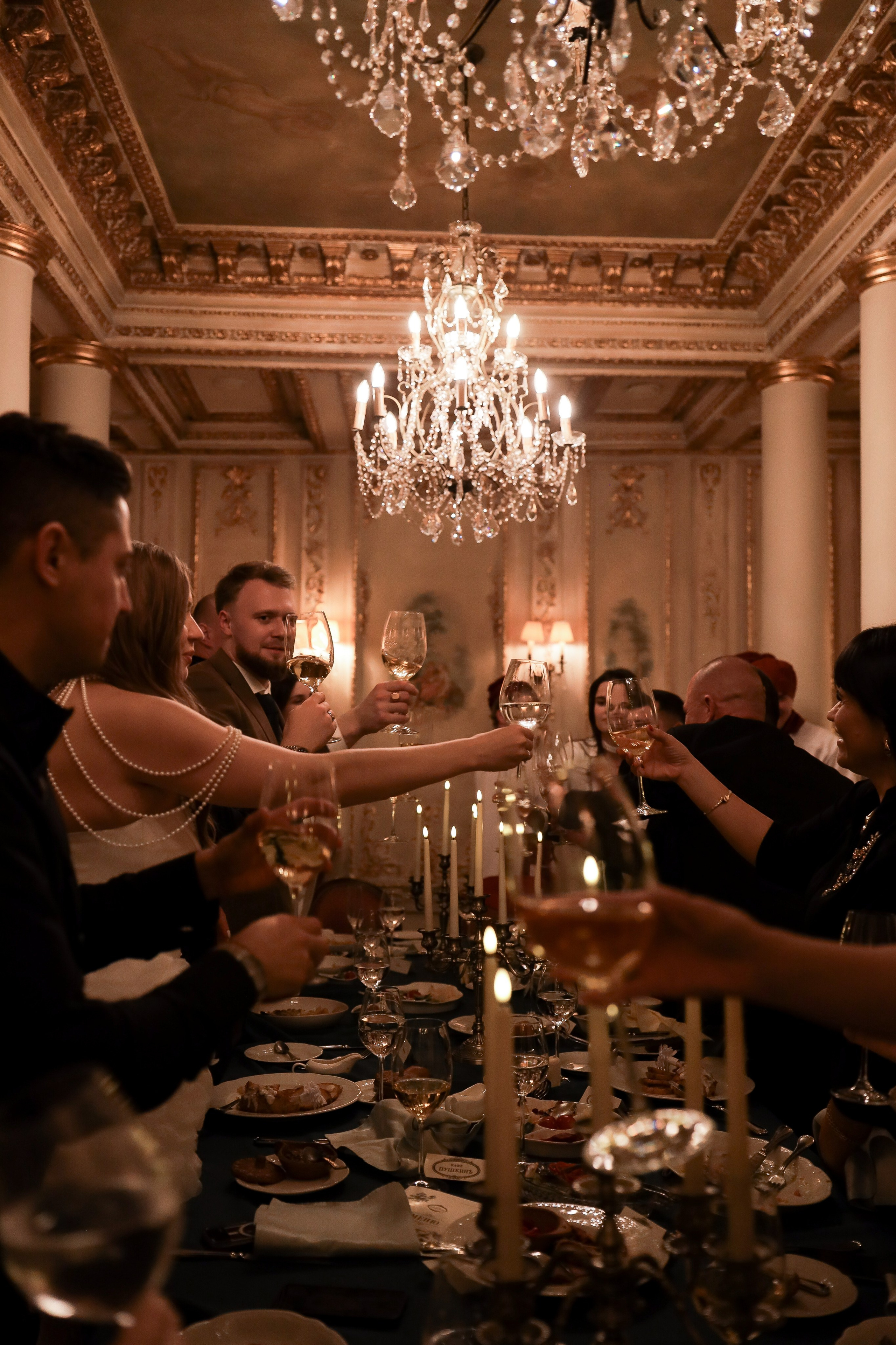 Максим и Анна | Кафе Пушкин. Свадебный фотограф Москва