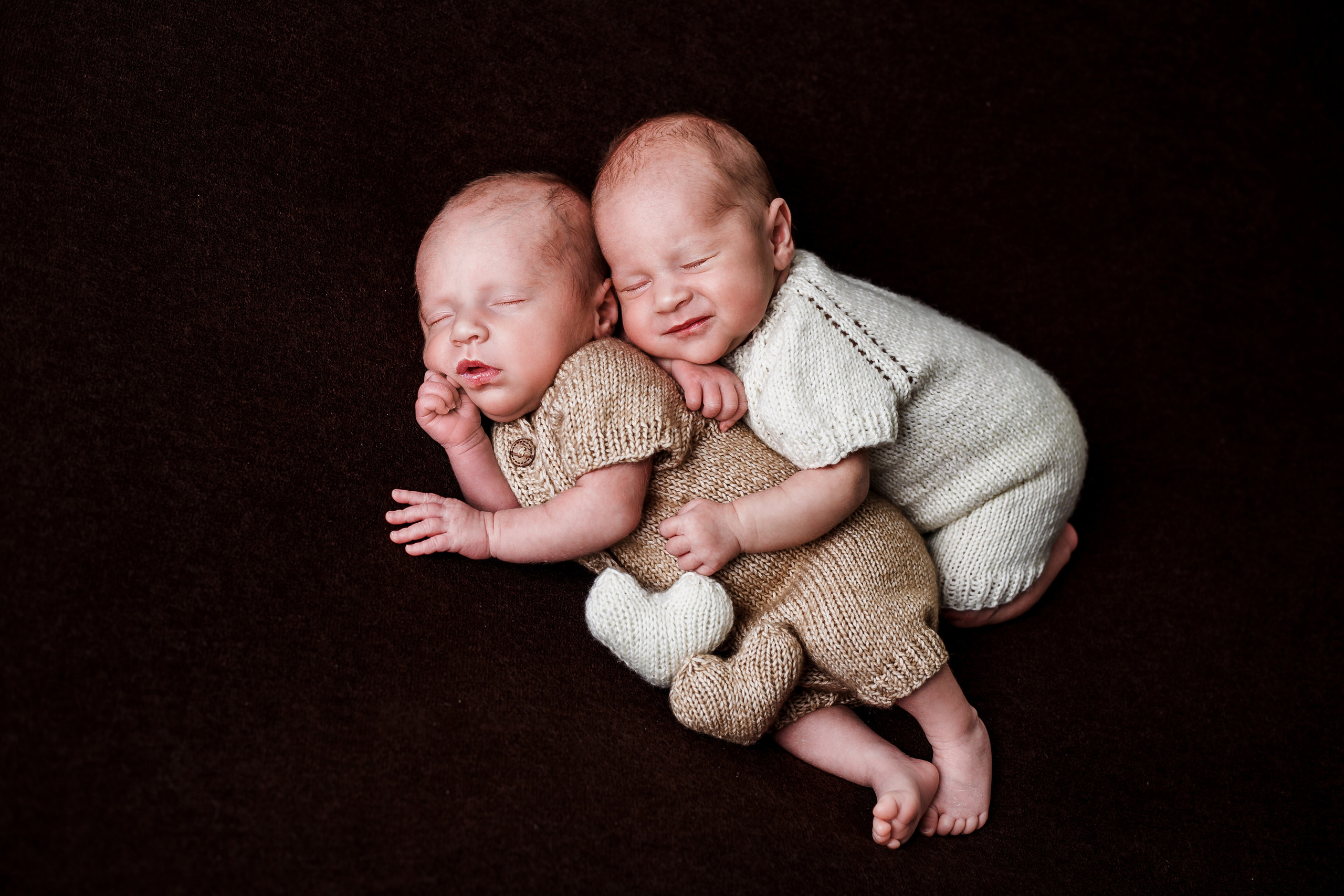 Таисия и Есения, пакет «Стандарт», 21 день. Фотограф новорождённых Екатерина Боброва. Ульяновск