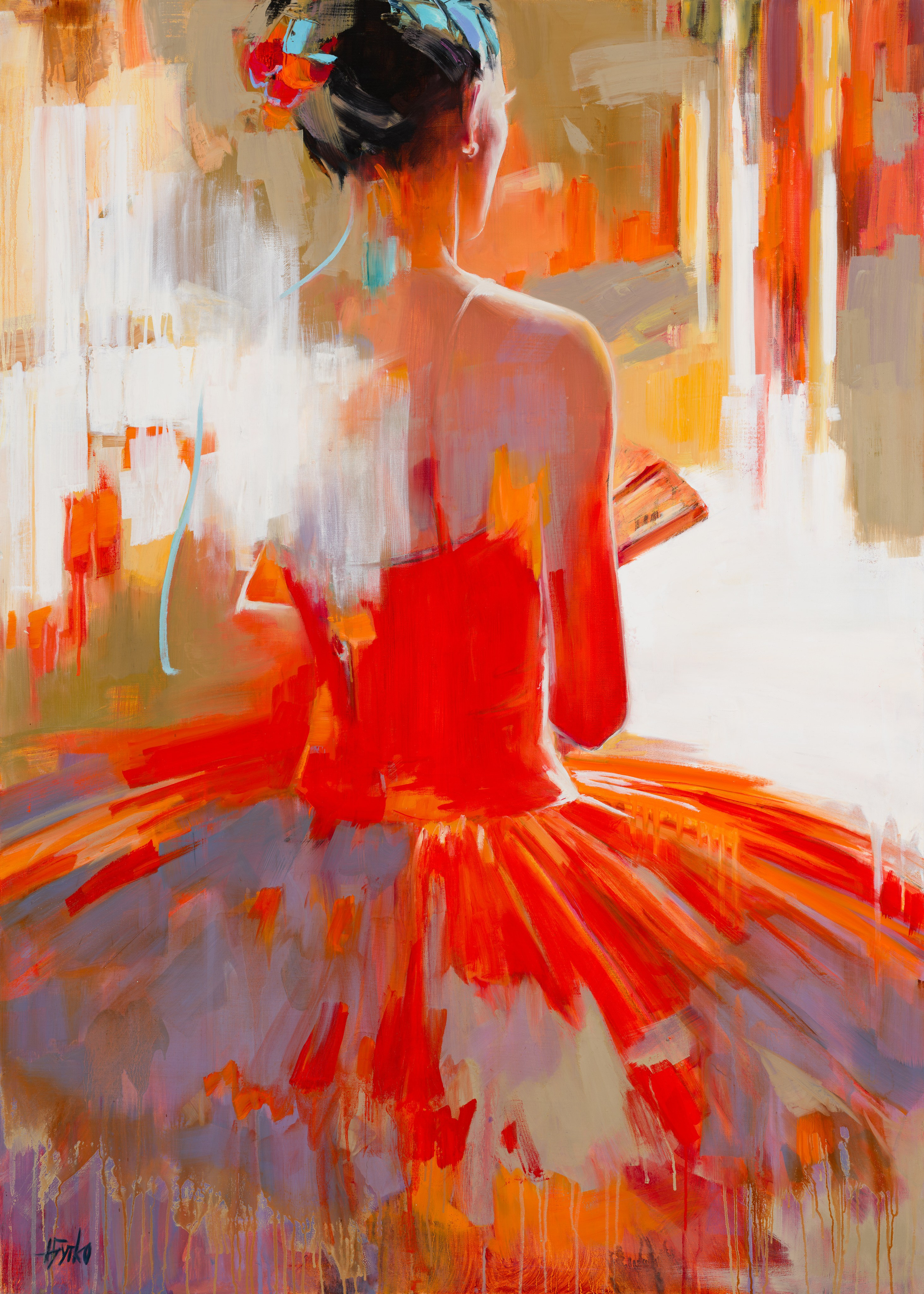 «Кармен» - художник Наталия Бутко (холст, масло, 140x100 см, 2024)