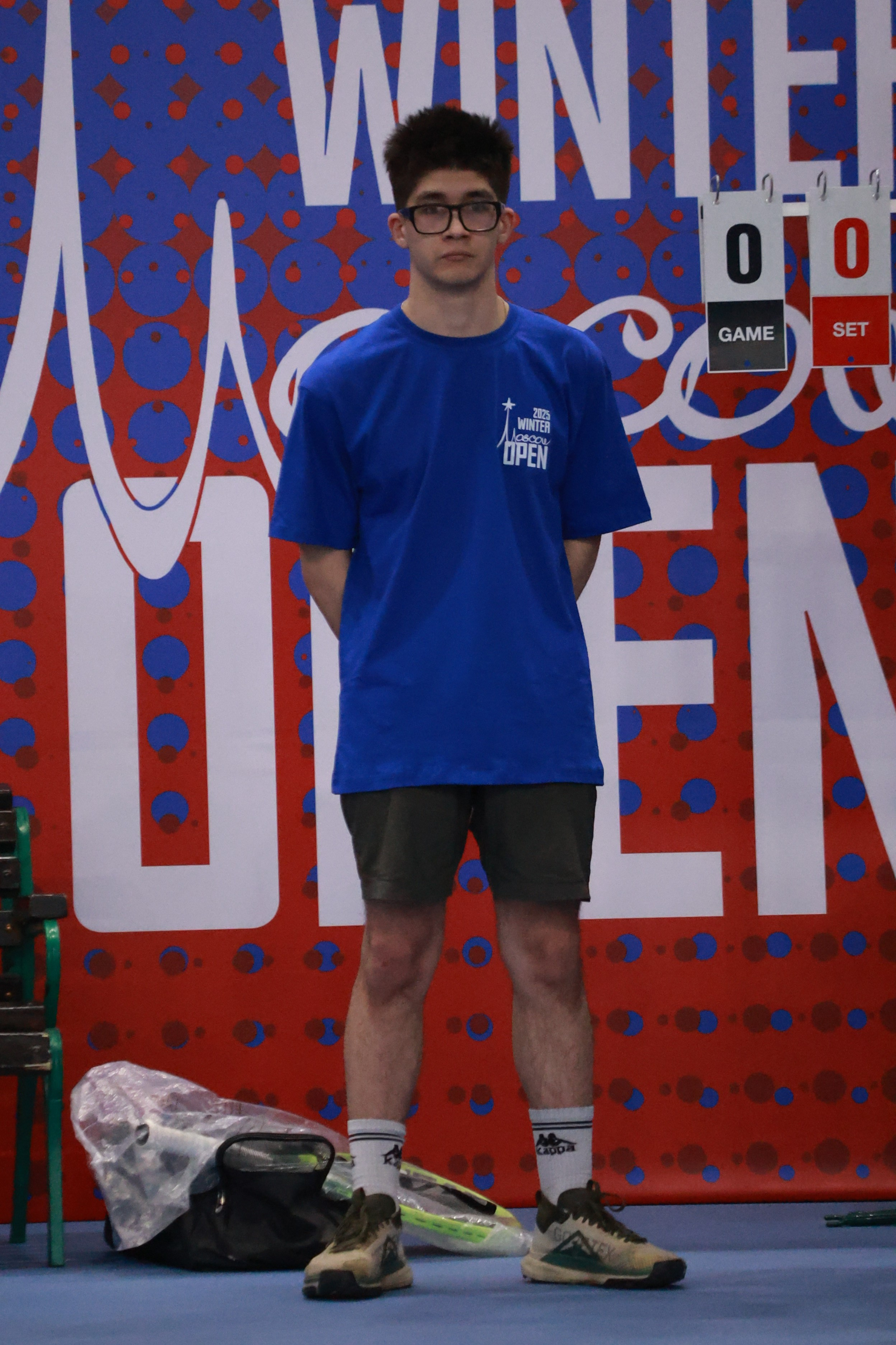 Открытый зимний кубок по теннису Winter Moscow Open 2025. Репортажный фотограф, спортивный фотограф в Москве и области