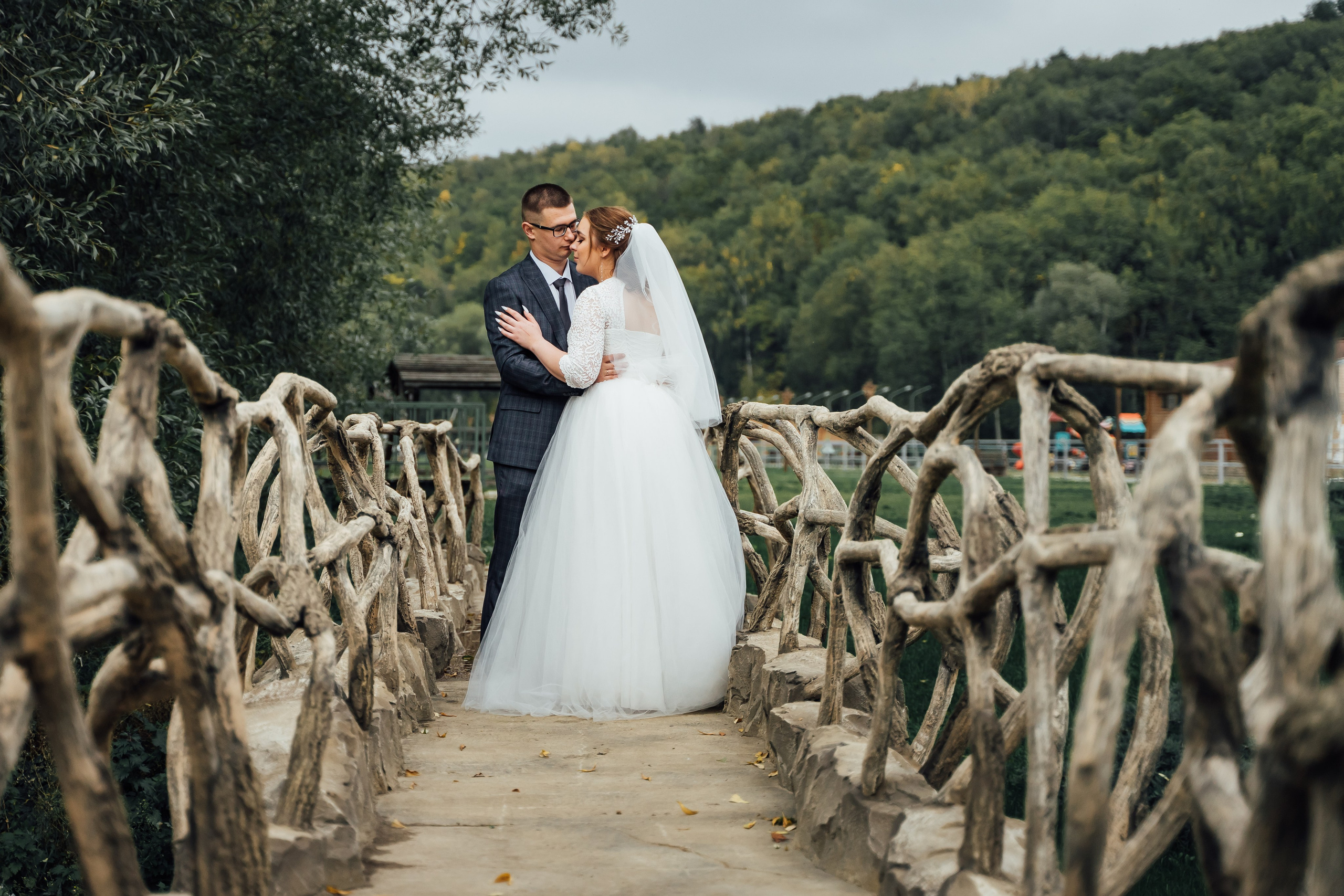 Николай и Ирина свадебная прогулка. Свадебный фотограф в Коломне, Воскресенске, Егорьевске Владимир Петров