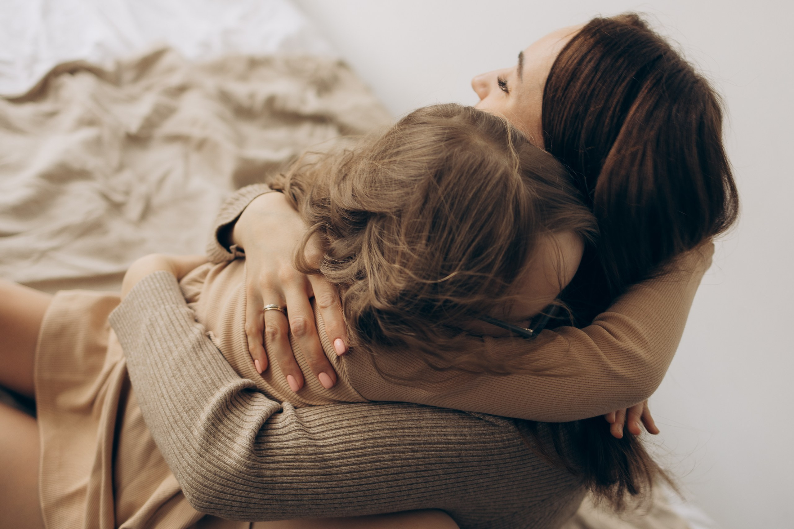 Студийная съемка для Виктории и Полины. Семейный и детский фотограф, женский портрет Москва Светлана Мертикова