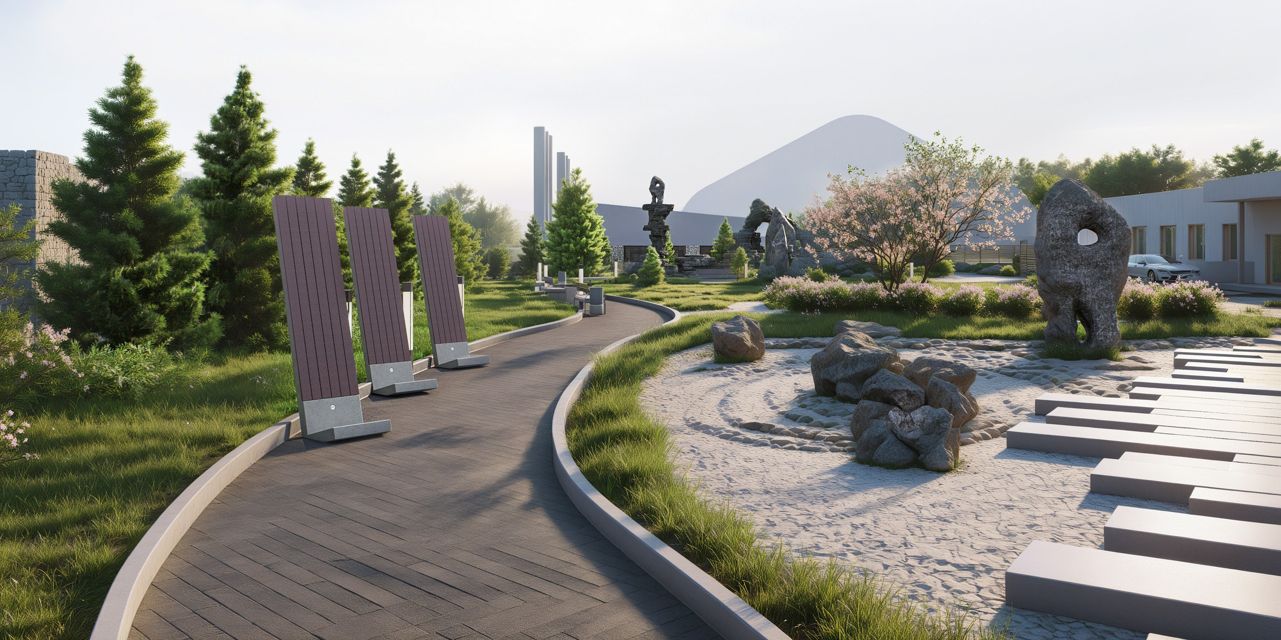 Сквер ГОК «Солнечный». Архитектурно-дизайнерское бюро ROOMS