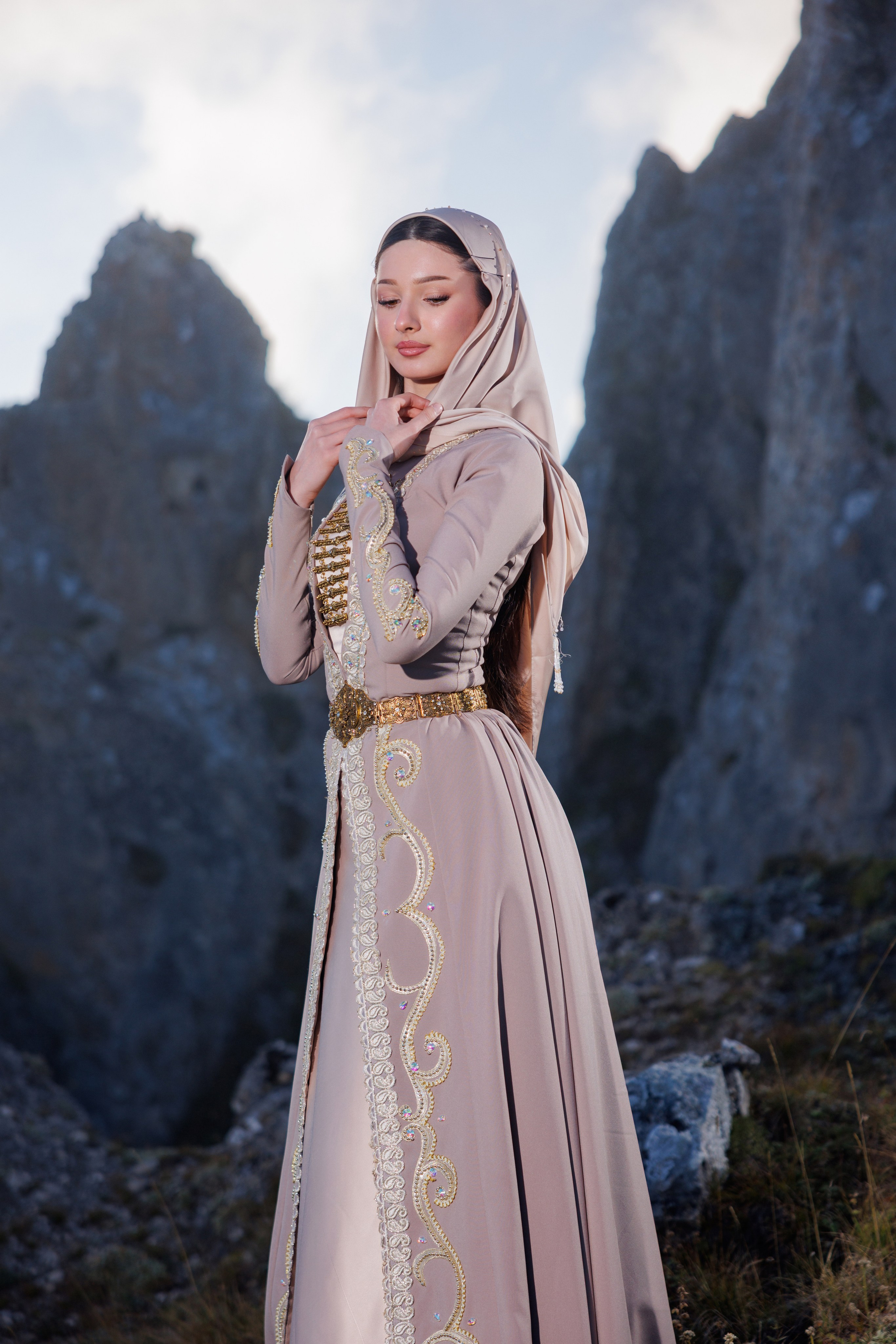 Фотосессия в Галанчоже с Анжелиной Дудаевой. Taysumoff