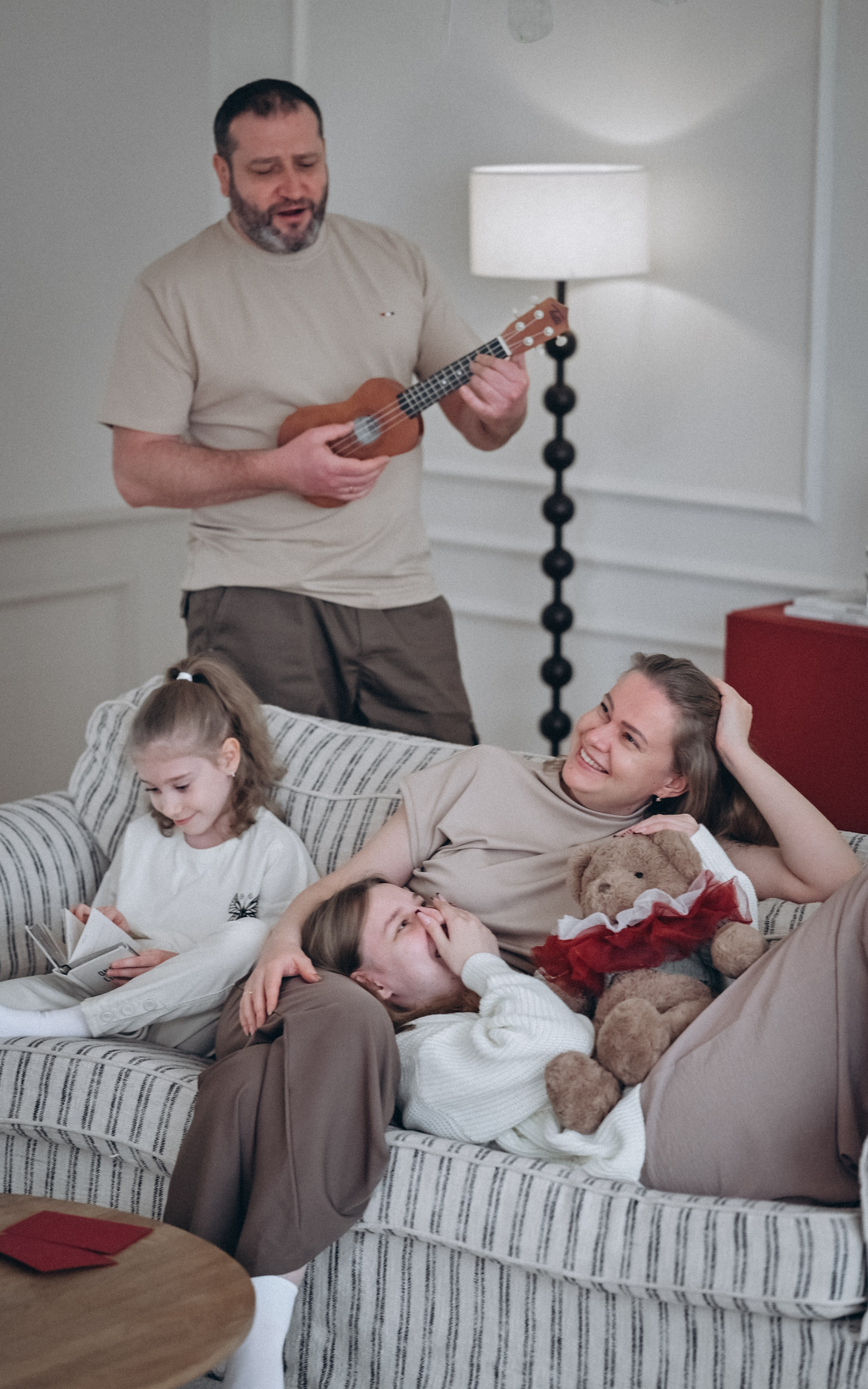Александр, Юлия, Алина и Анечка. Семейный и детский фотограф Лариса Ерданова в Екатеринбурге