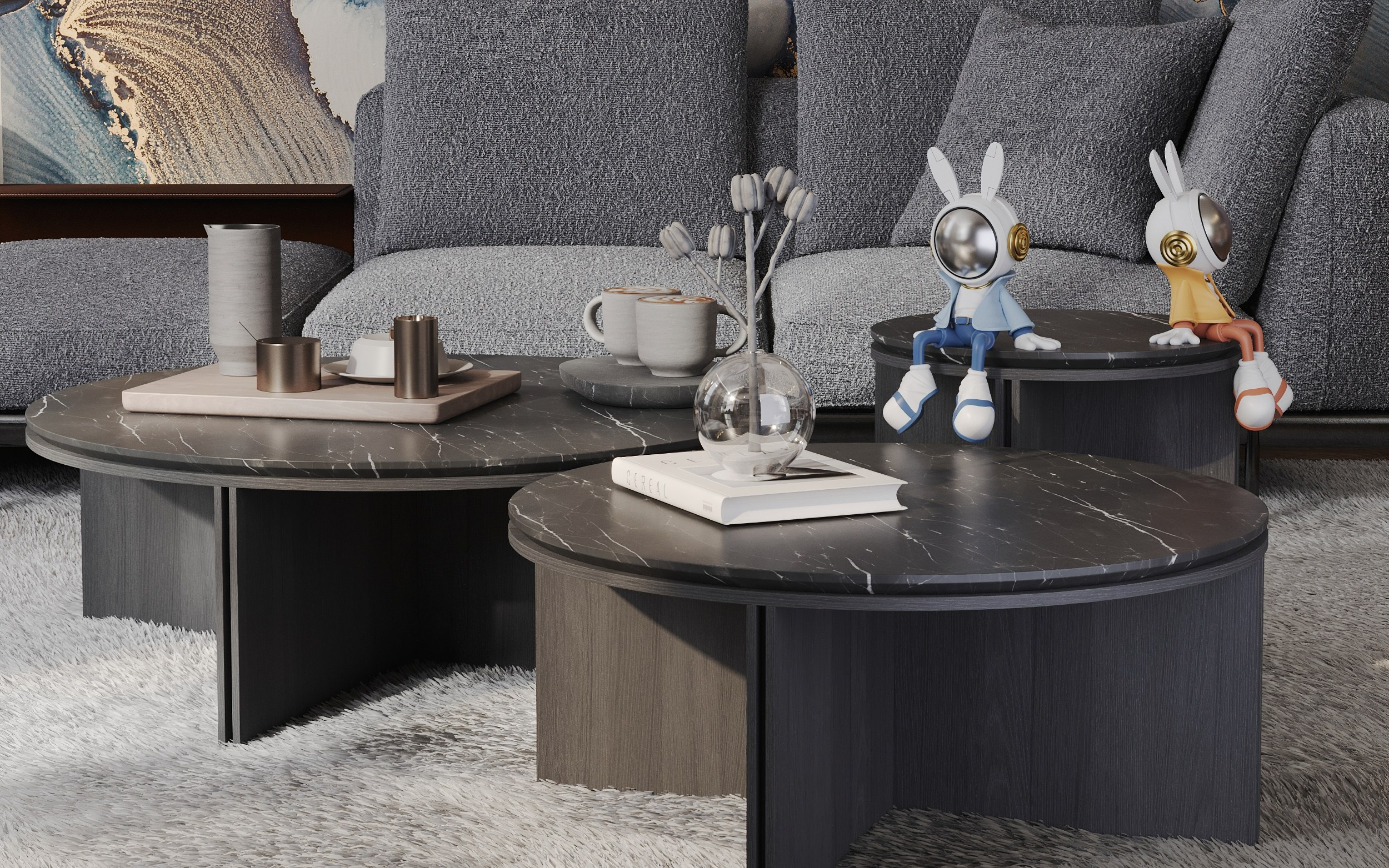 4-х комнатная квартира в Москве. Интерьерный 3Д Визуализатор Маргарита Оберемко