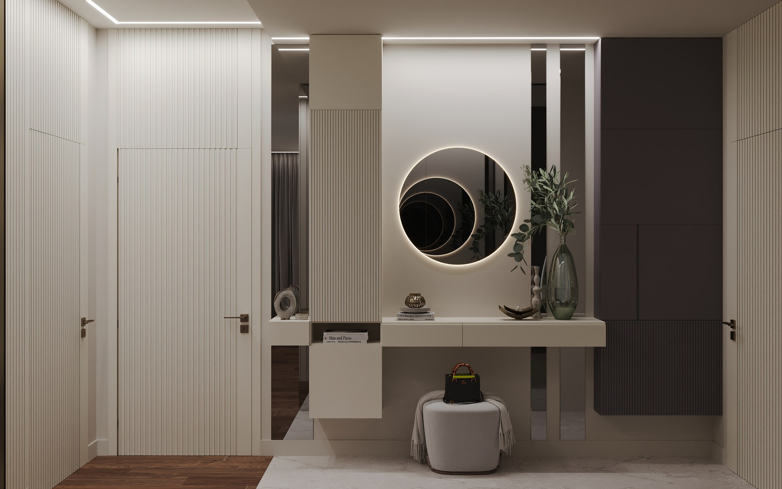 4-х комнатная квартира в Москве. Интерьерный 3Д Визуализатор Маргарита Оберемко