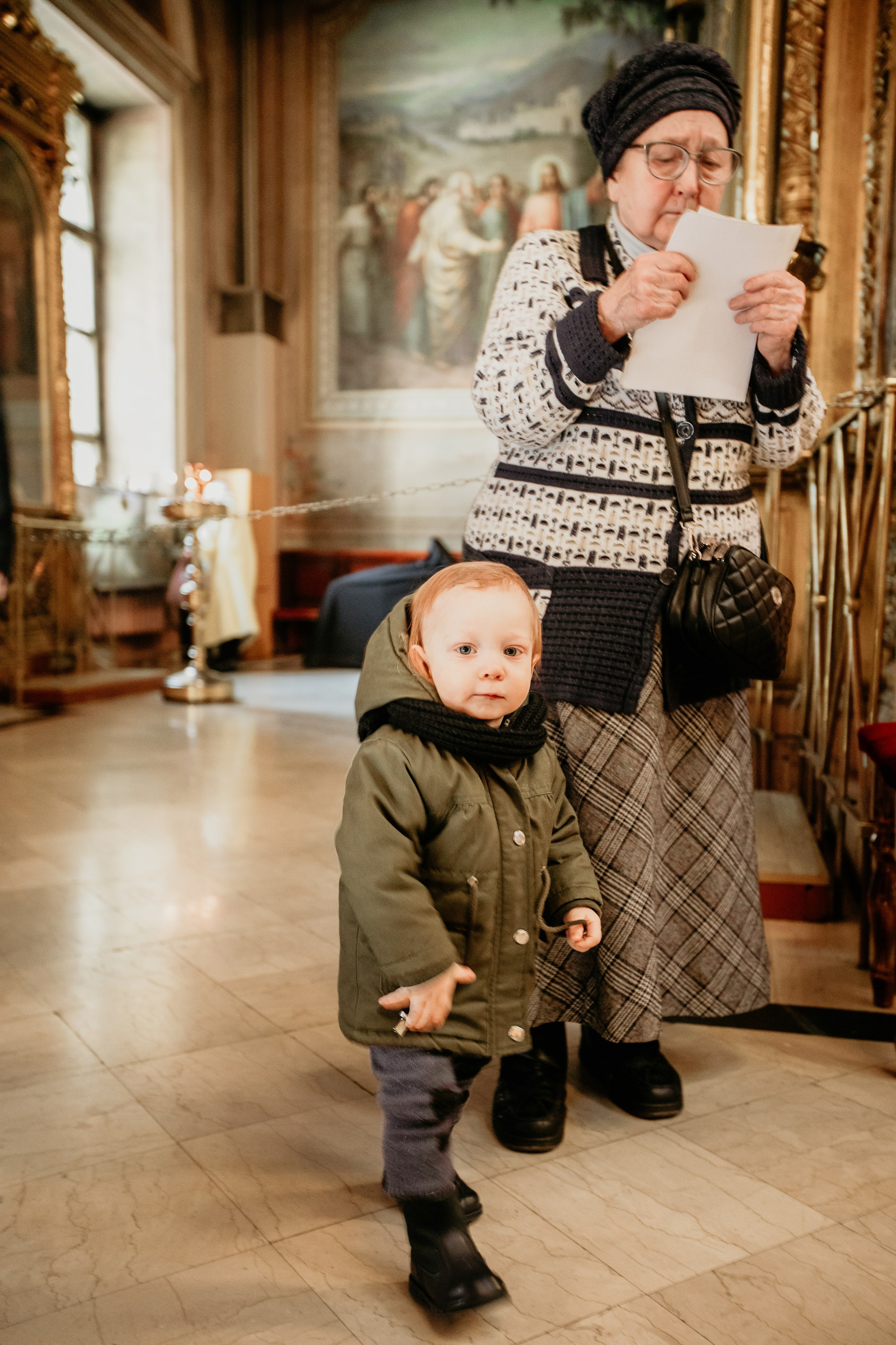 Крещение в Елоховском Соборе. Фотосессии в Москве - фотограф Неонилла Ленко