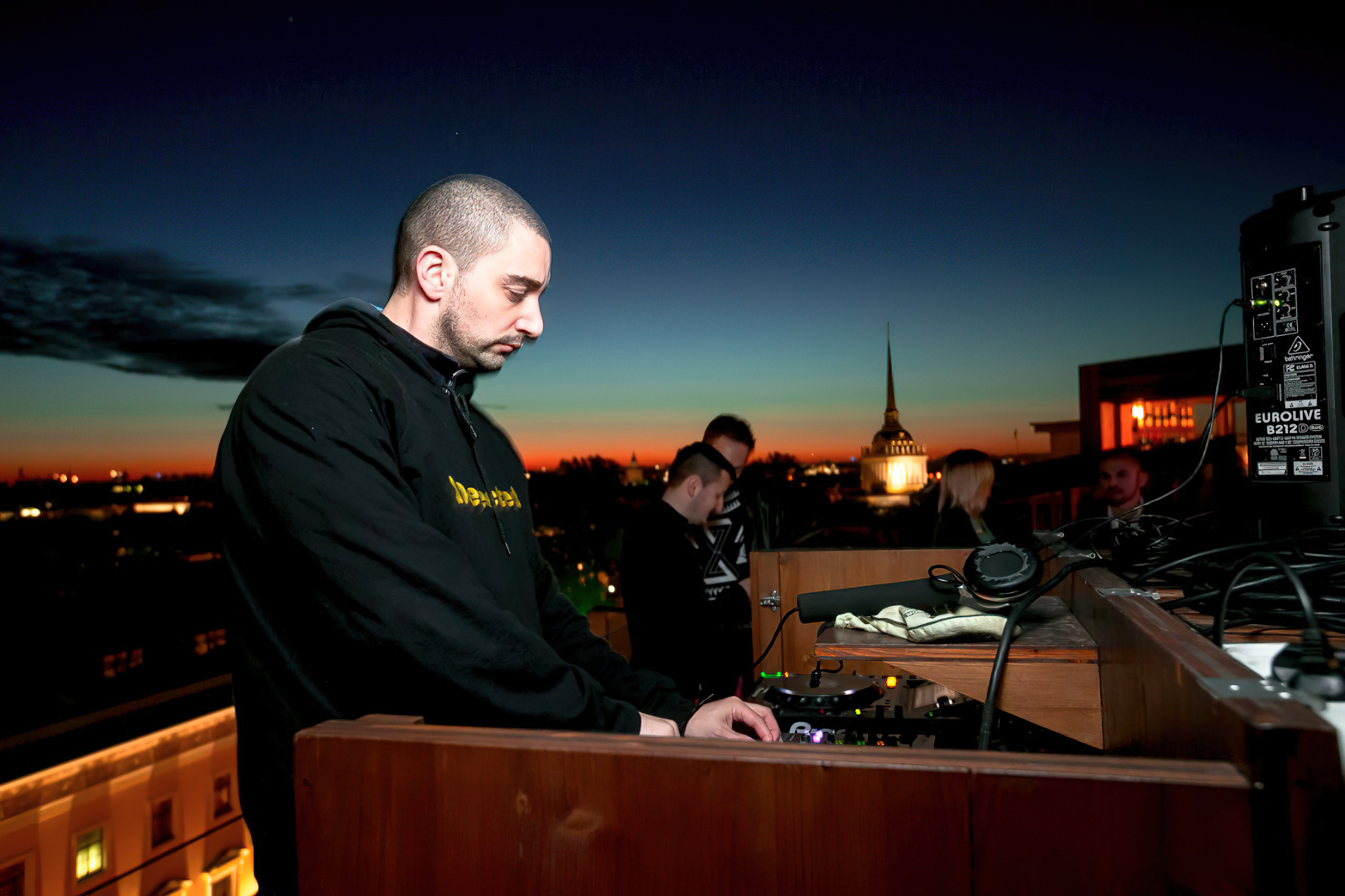 Репортаж DJ ночь