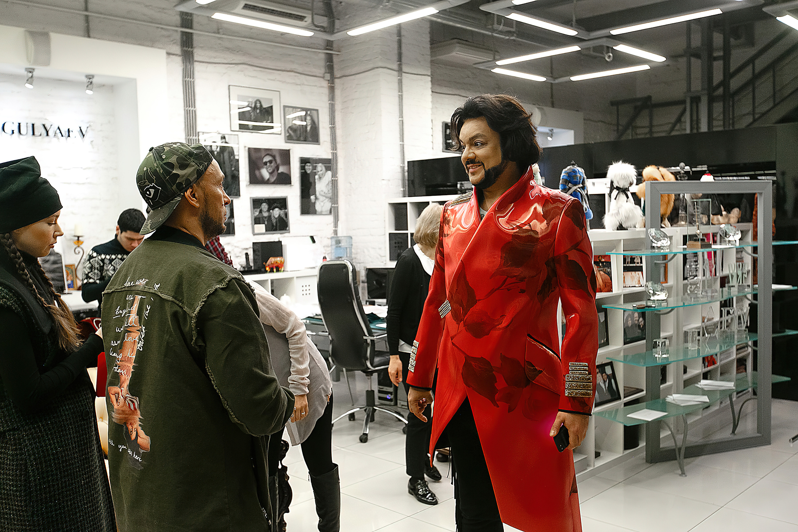 Филипп Киркоров репортаж у модельера