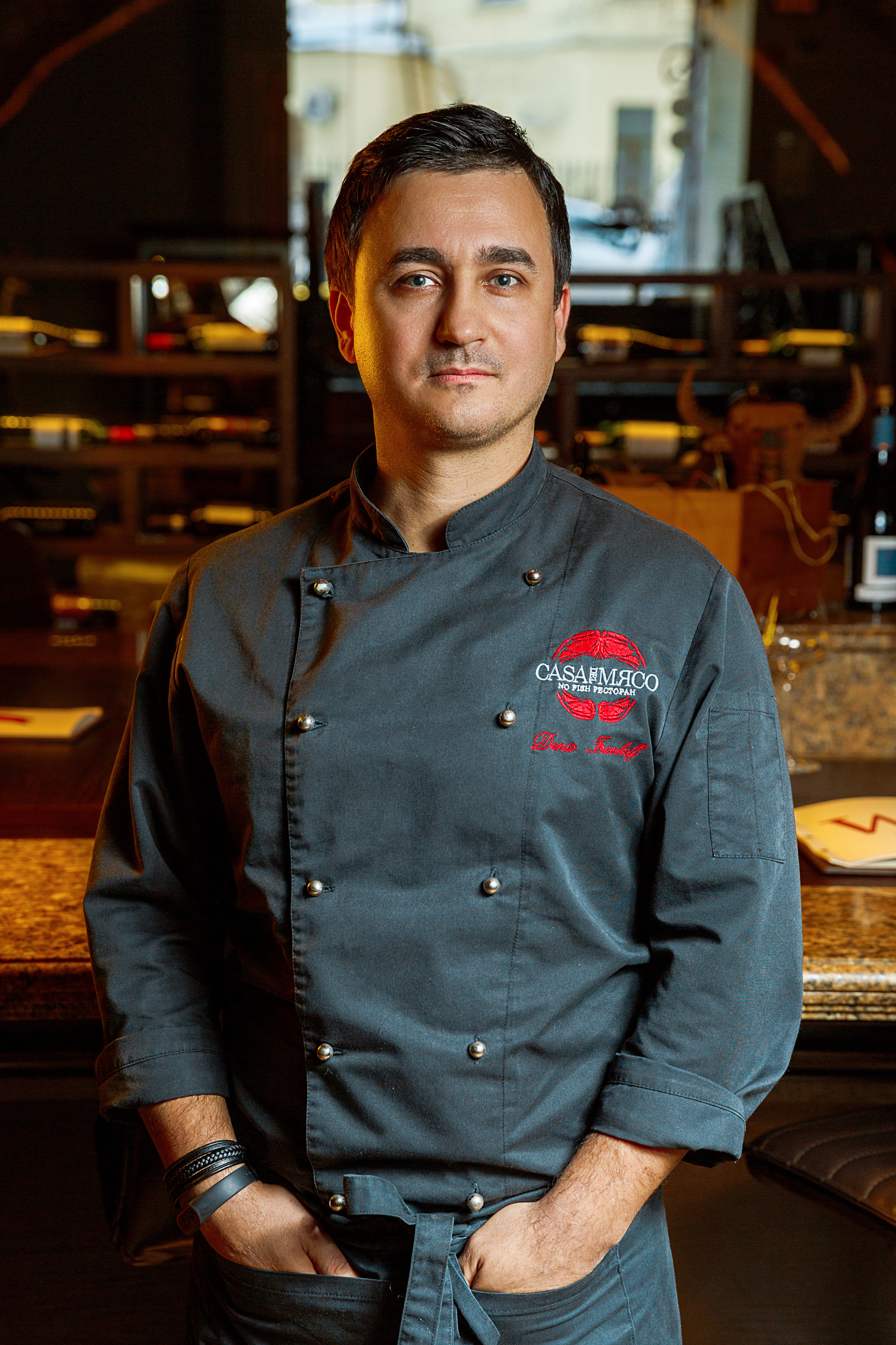 Деловой портрет шеф повар