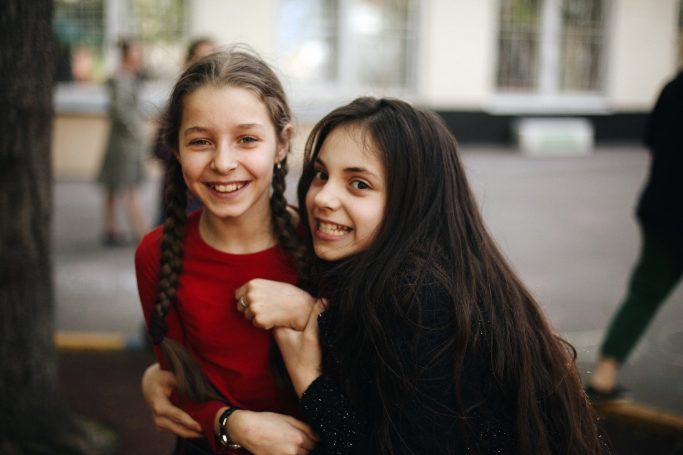 Школьные съемки. Ксения Плотникова