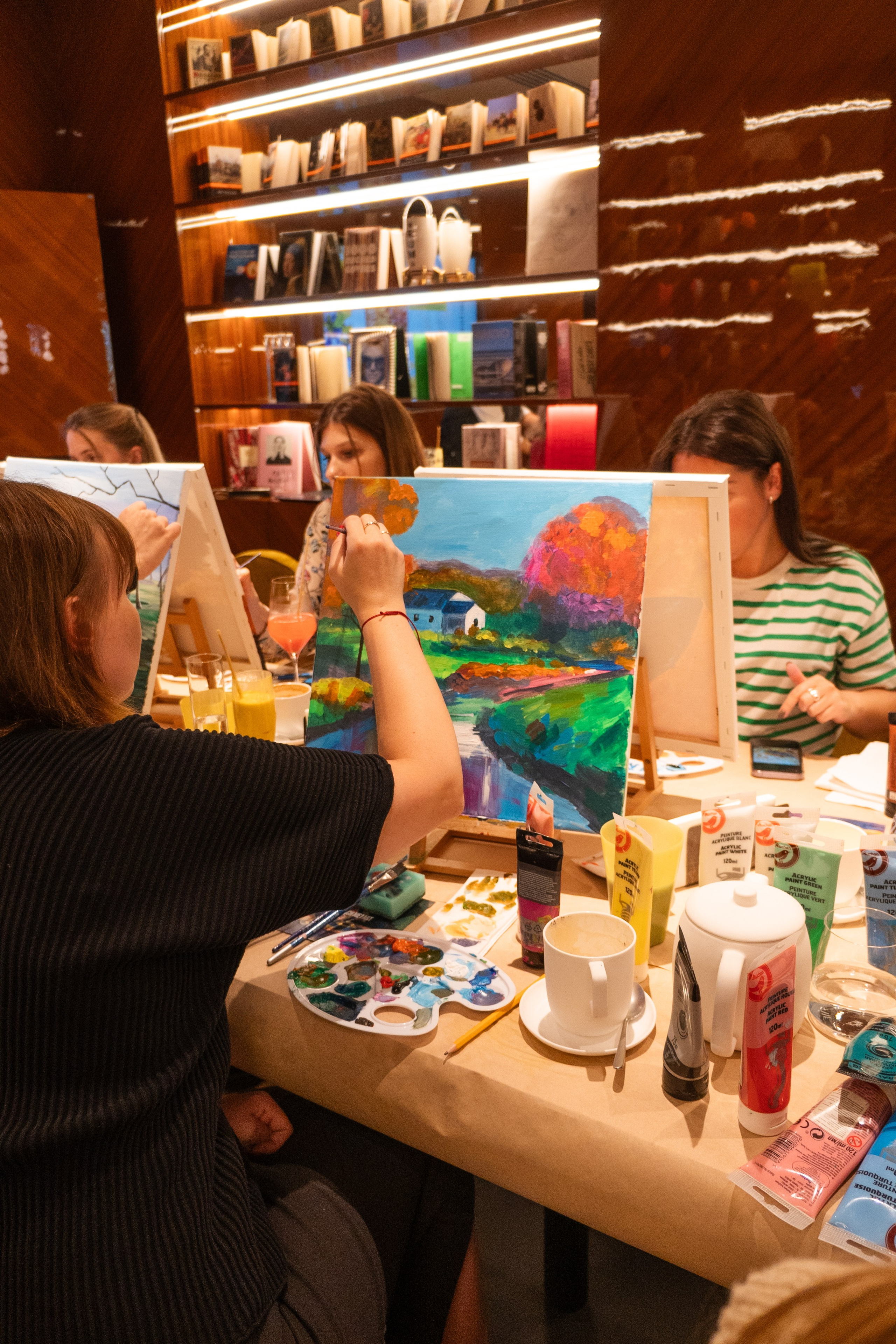 Корпоратив Teach Me Art 3. Портретный фотограф в Москве и Санкт-Петербурге Арина Чех