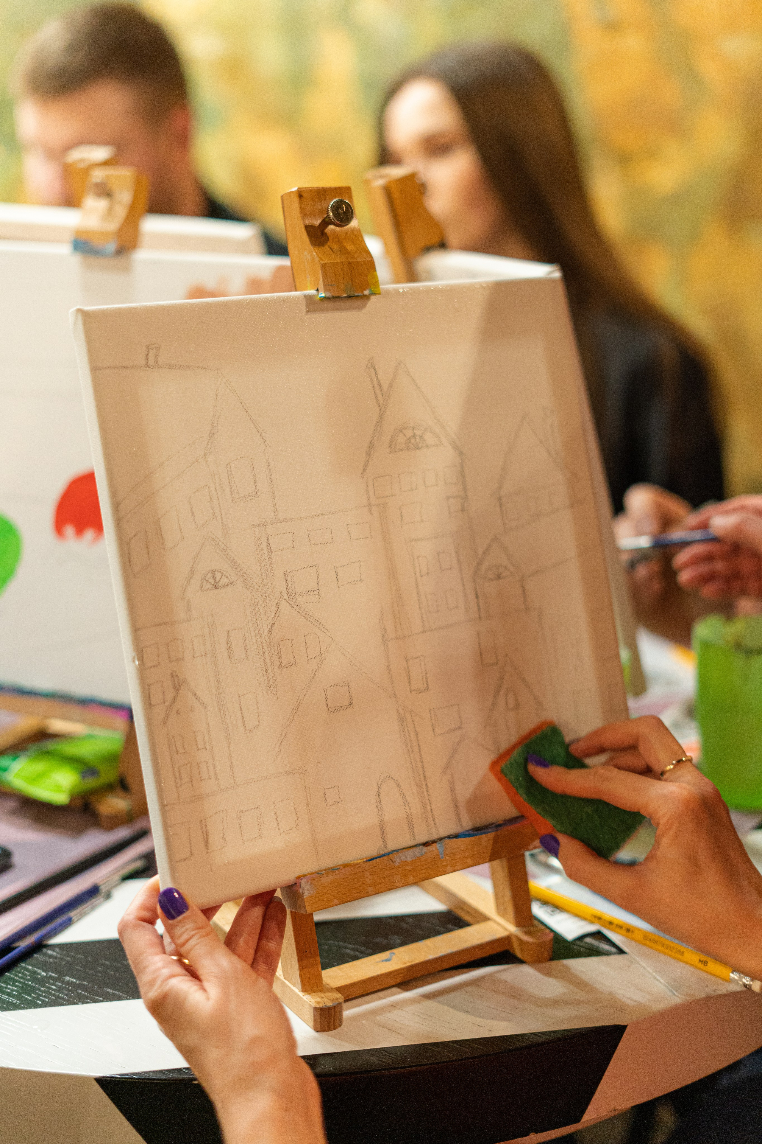 Корпоратив Teach Me Art 2. Портретный фотограф в Москве и Санкт-Петербурге Арина Чех