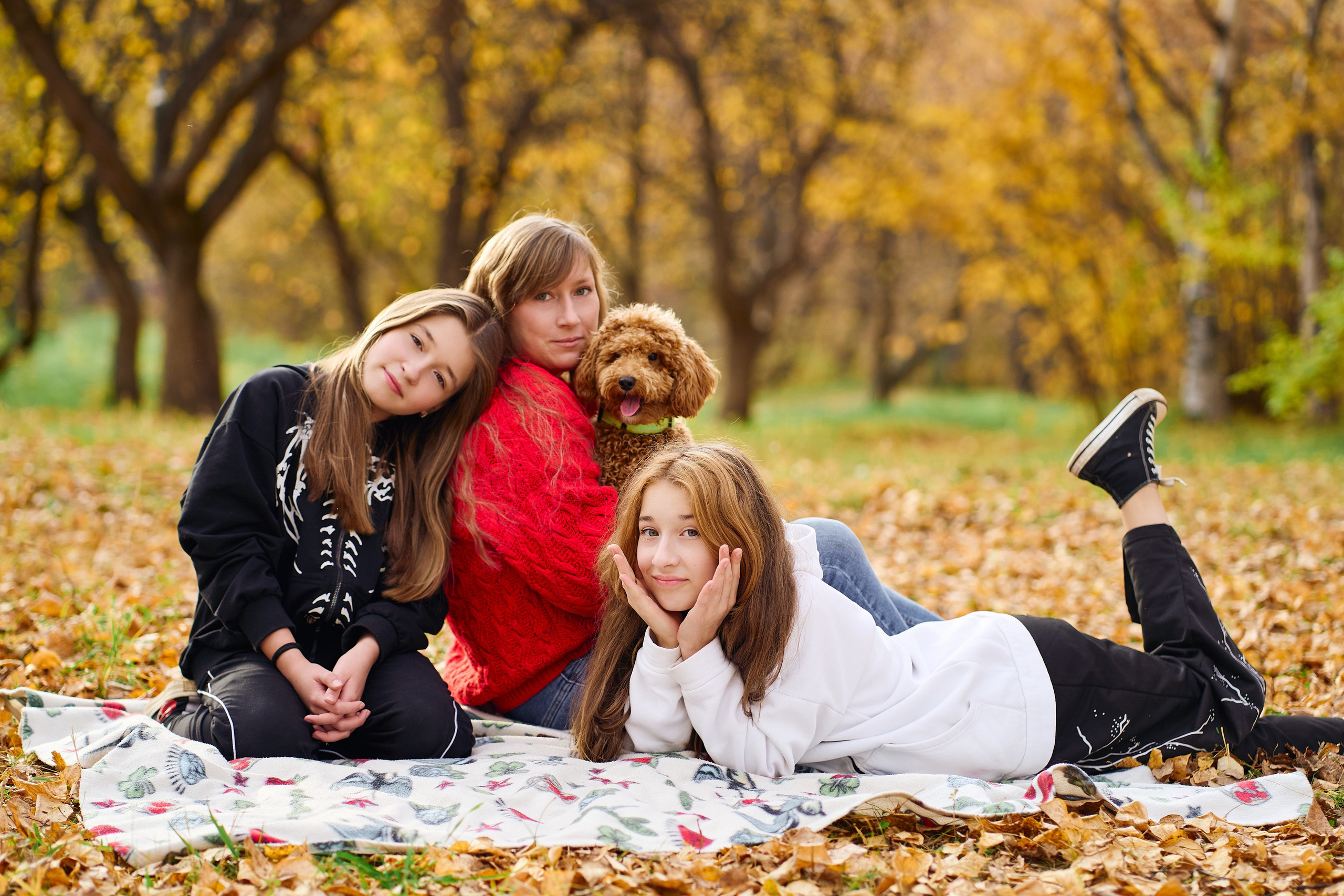 В осеннем парке. Репортажный и портретный фотограф в Томске Ларионов Артём