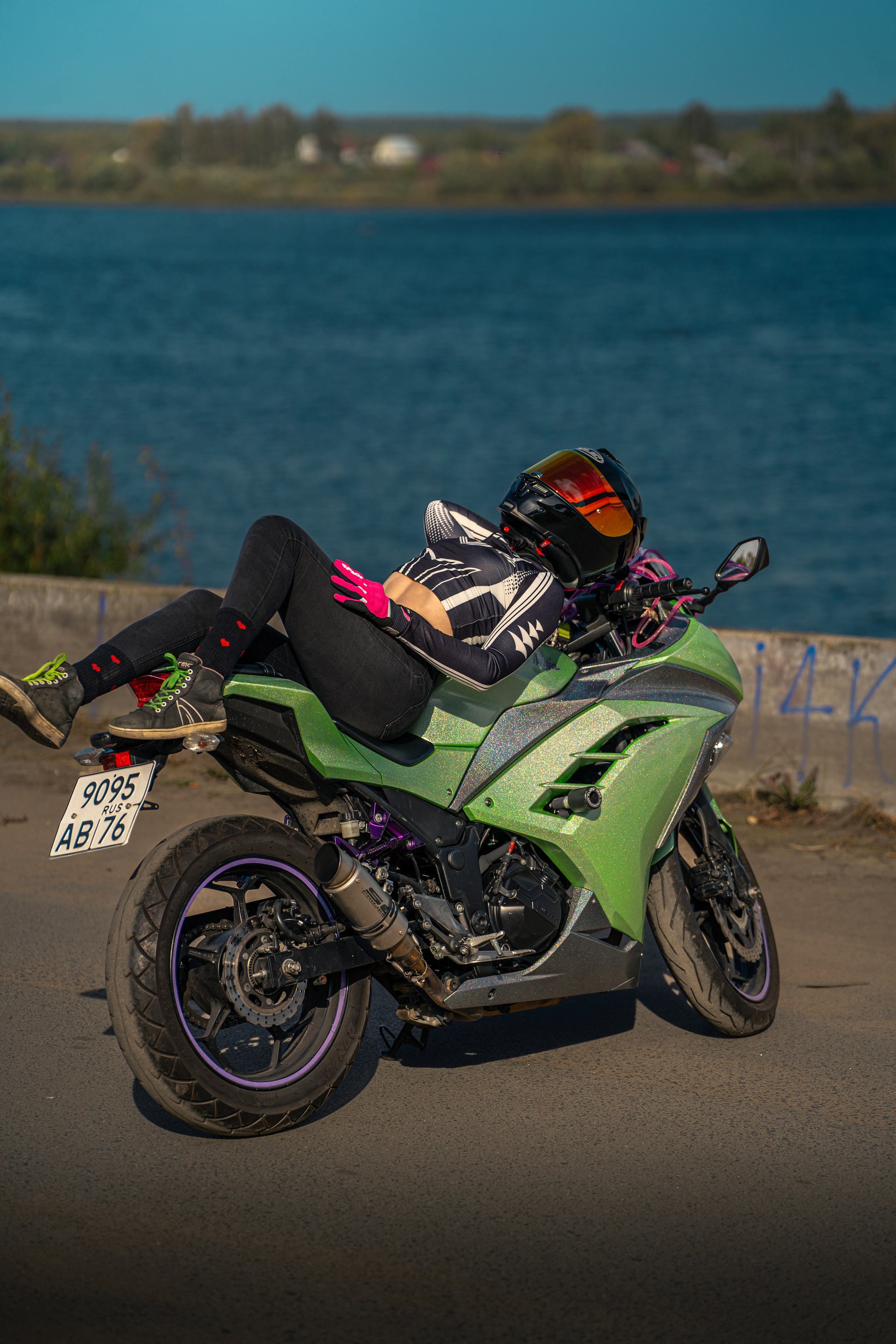 ОКСАНА & KAWASAKI NINJA. OZ Production