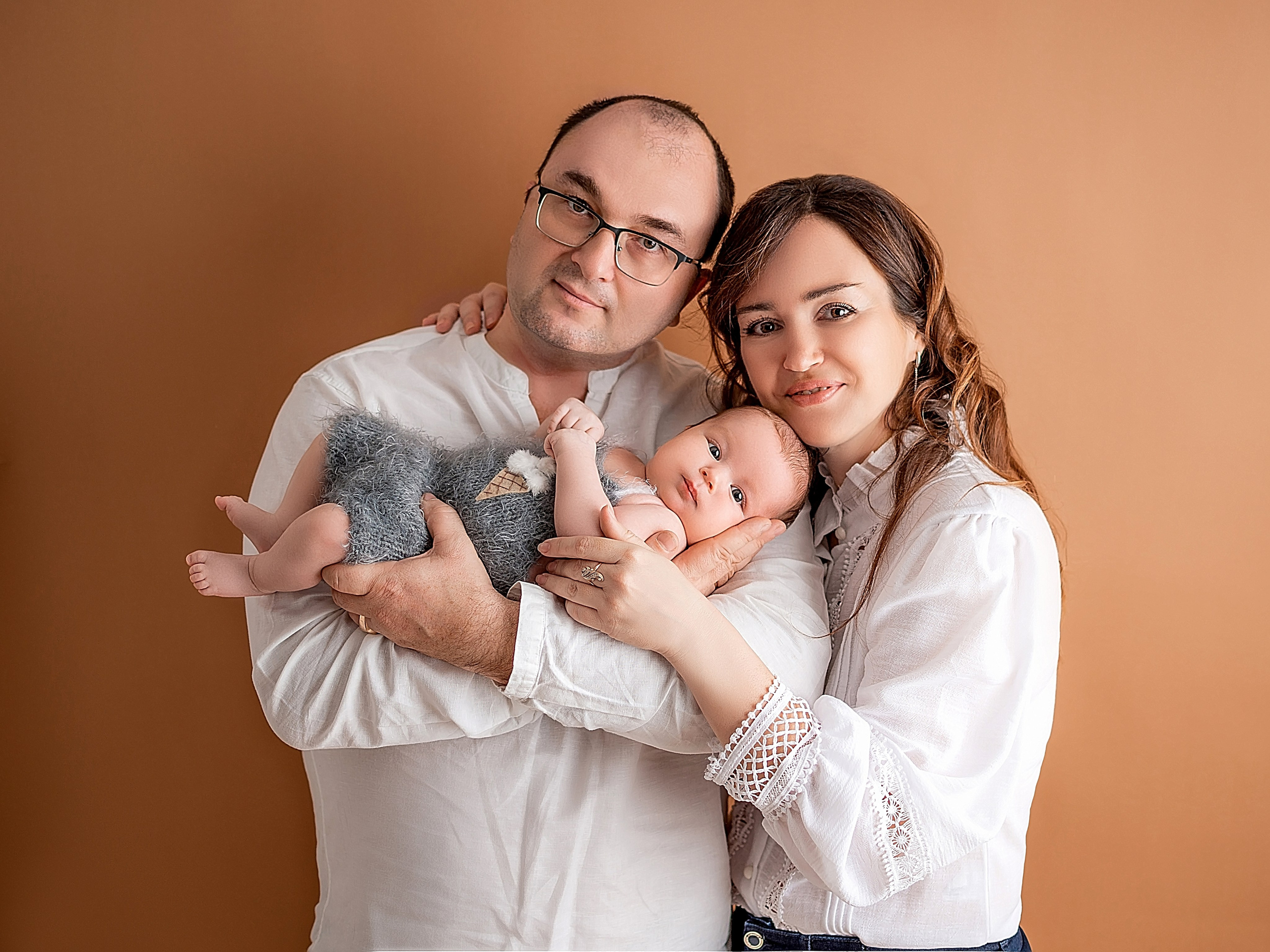 Съёмка детская на 2 месяца в Краснодаре. Фотограф новорожденных Краснодар Малышенко Надежда