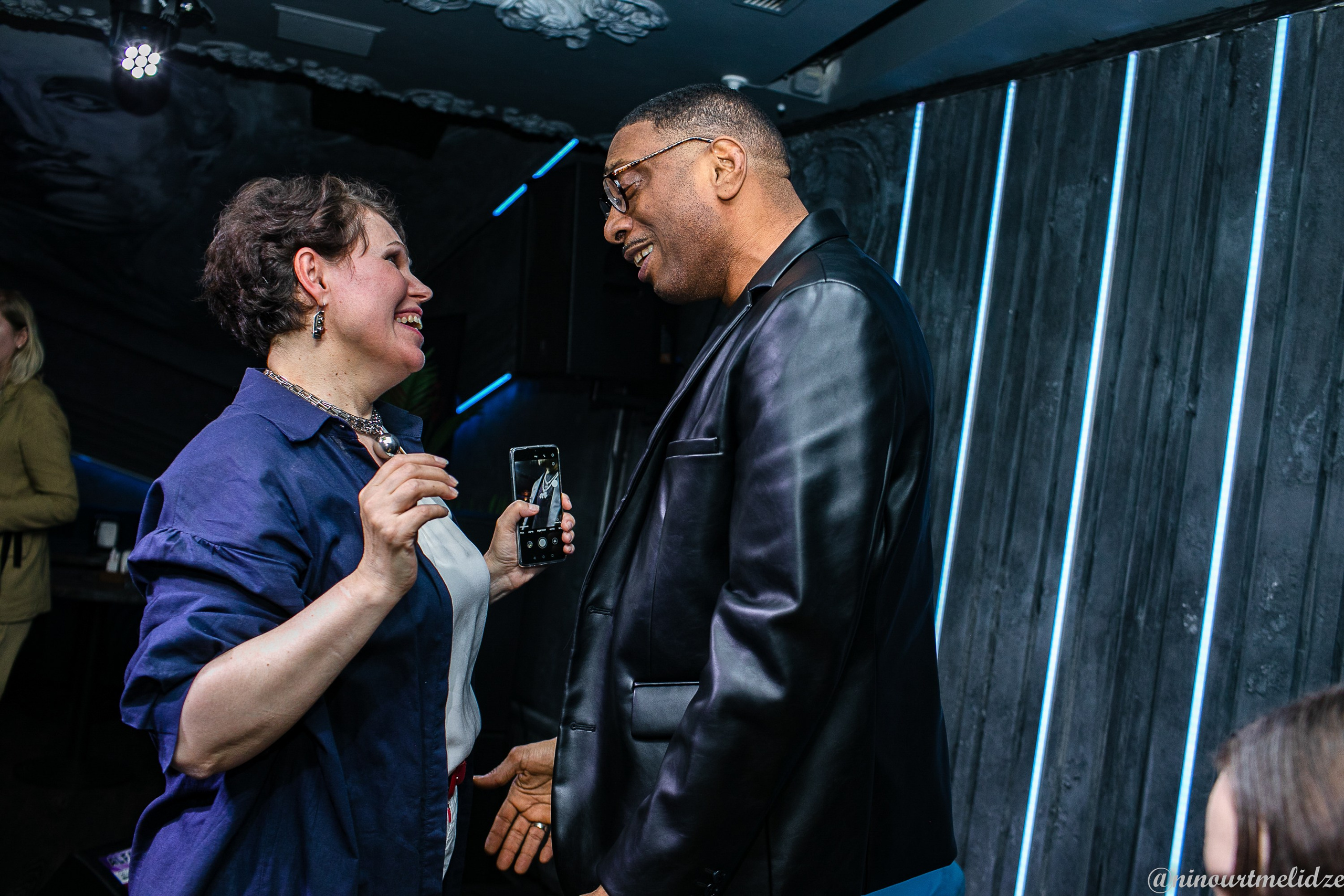 Пресс конференция Kevin Maccoy. Art photographer Nino