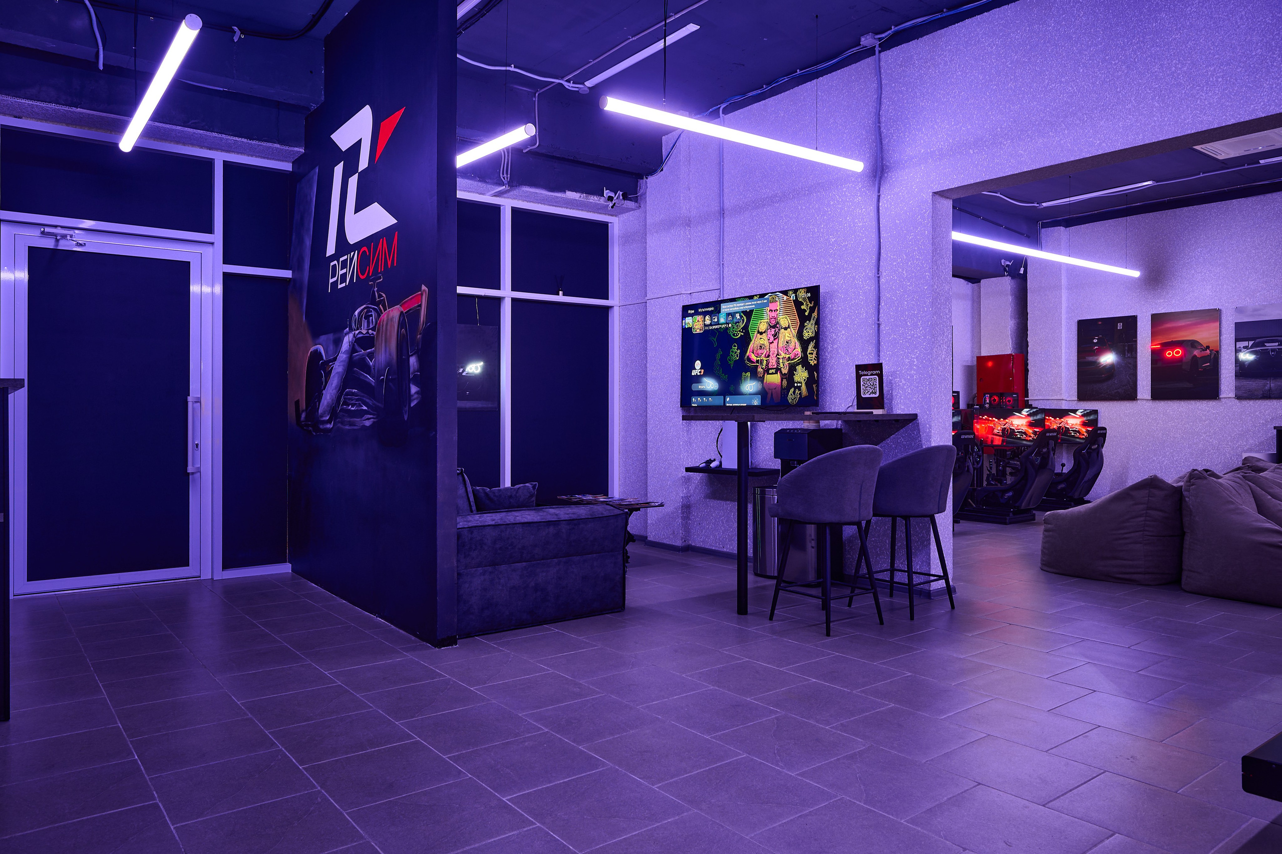 РЕЙСИМ Гоночные автосимуляторы. Интерьерный фотограф в Краснодаре