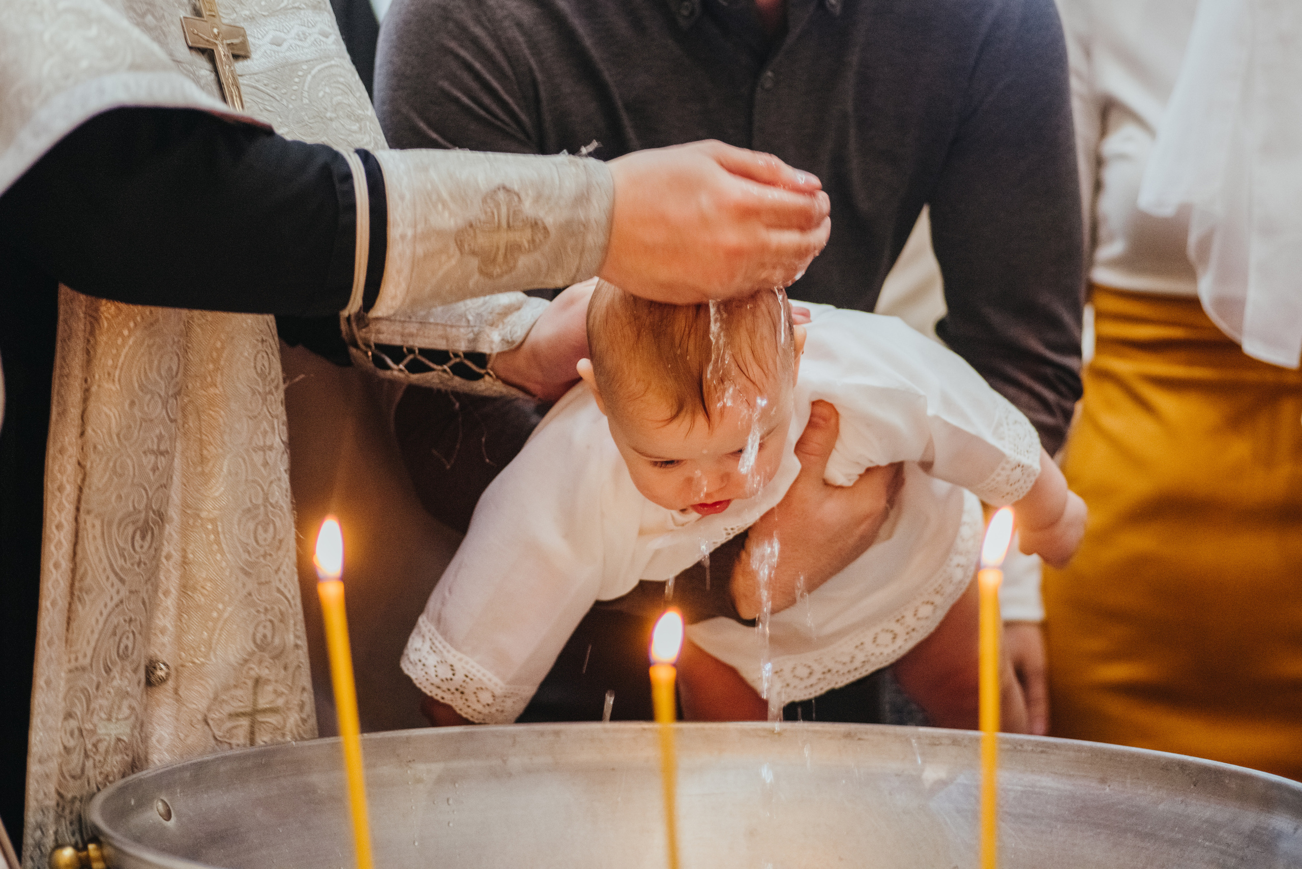 Крещение. Интерьерный и репортажный фотограф в Санкт-Петербурге