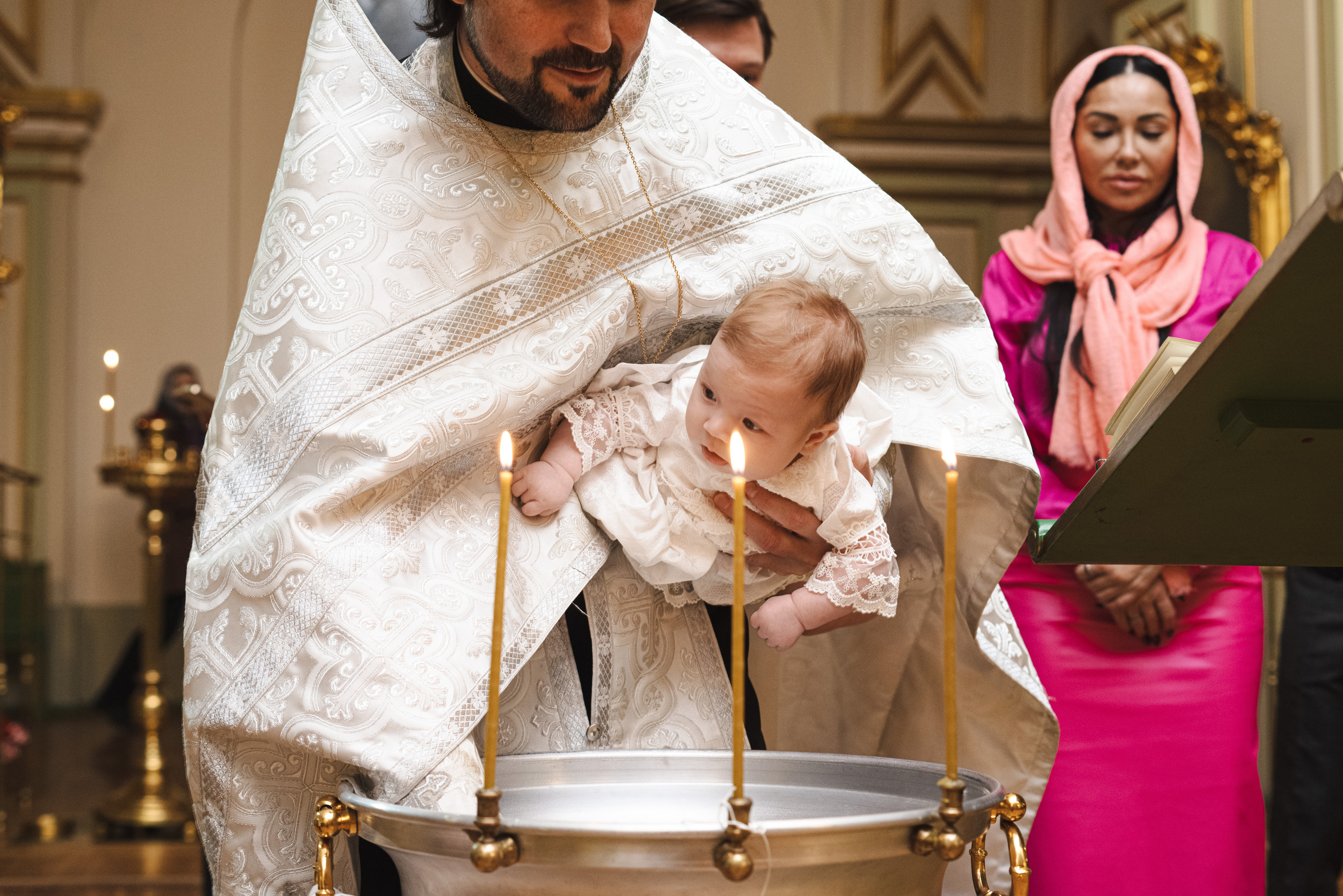 Крещение. Интерьерный и репортажный фотограф в Санкт-Петербурге