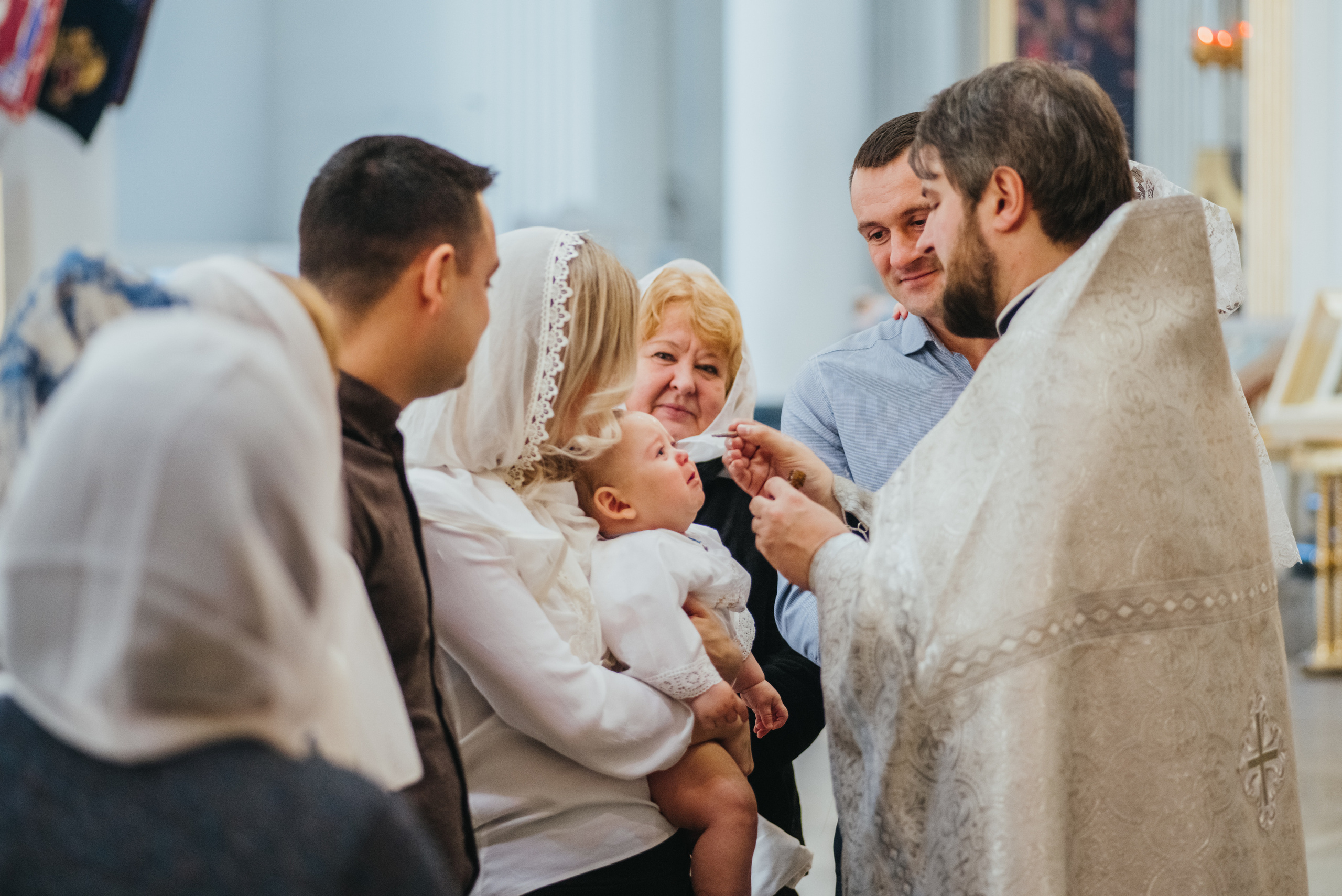 Крещение. Интерьерный и репортажный фотограф в Санкт-Петербурге