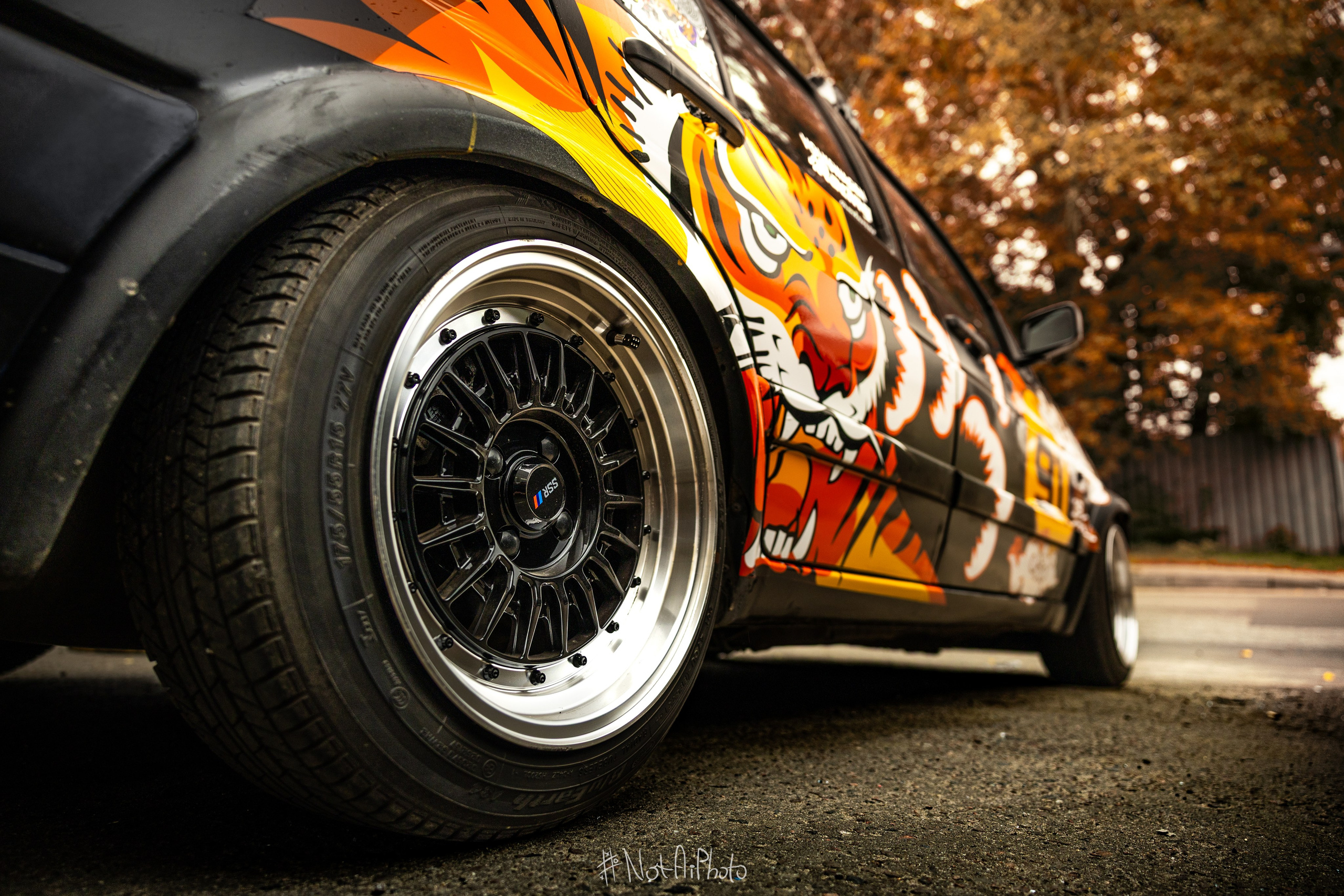 Медиа-сопровождение авто-проекта VW Golf 2. #NotAiPhoto — автомобильный фотограф