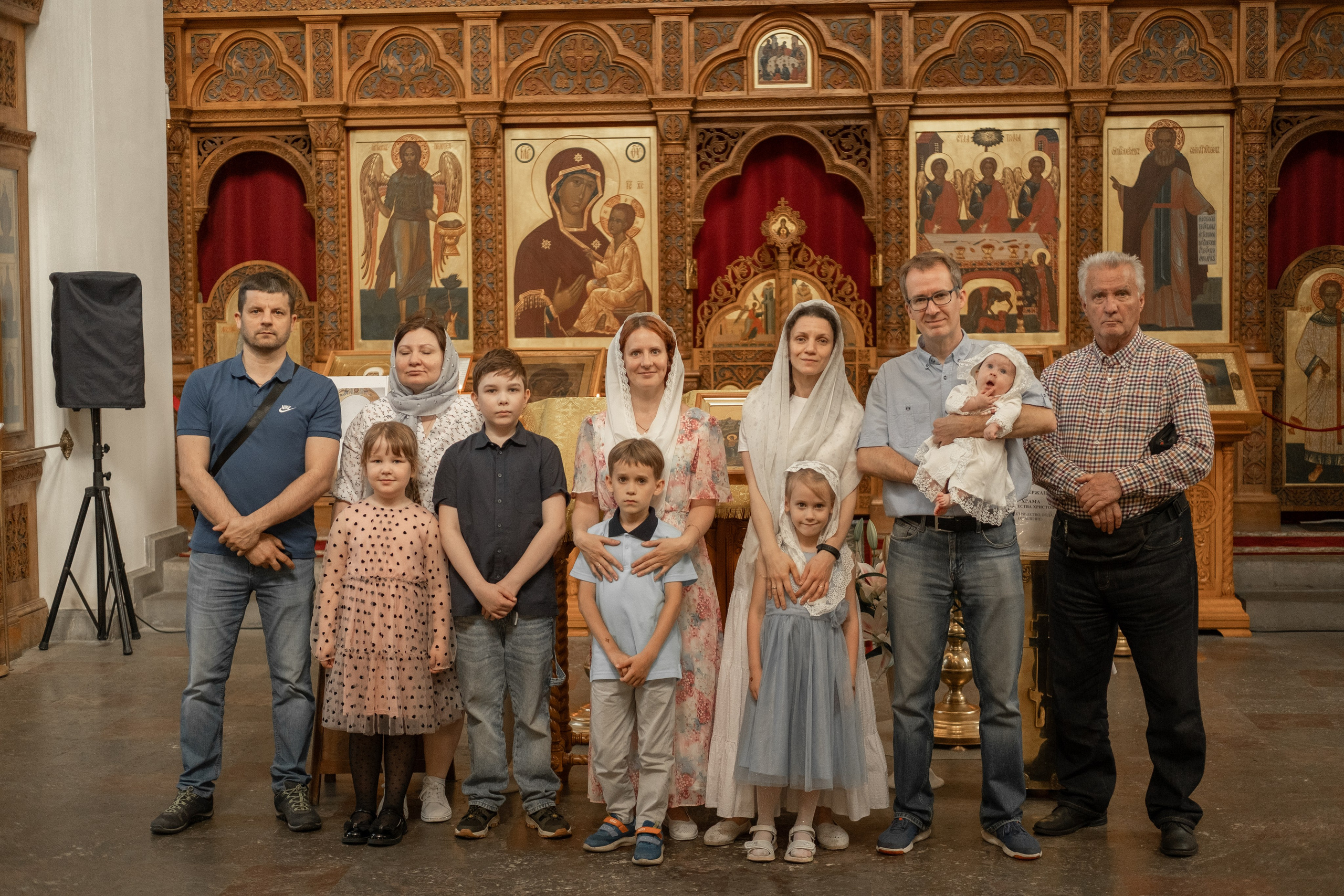 Крещение Златы. Фотограф новорождённых в Санкт-Петербурге Надежда Турченко