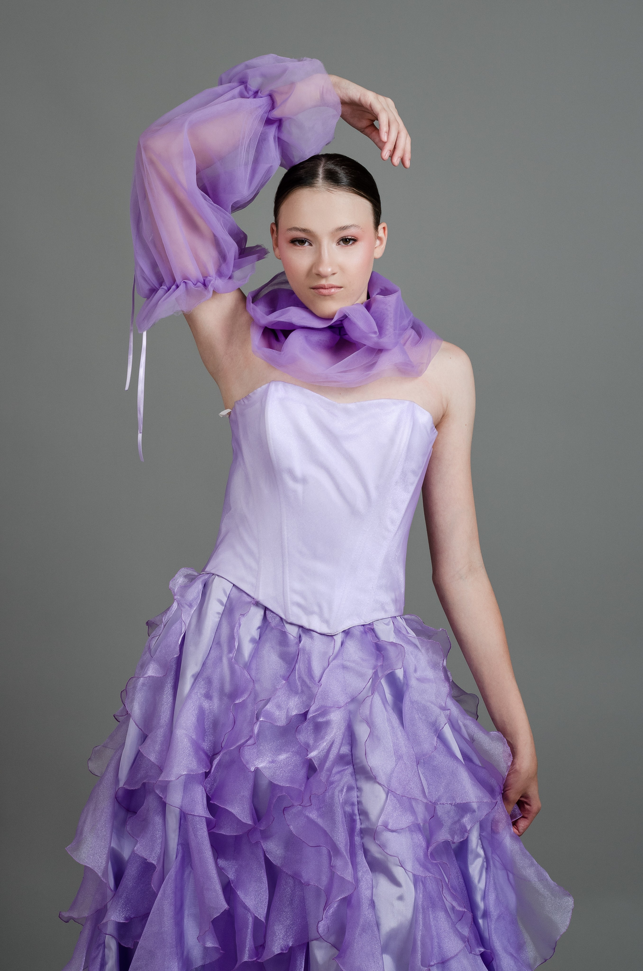 Коллекция «Лавандовый рассвет» Виолетты Черновой. Портретный и репортажный фотограф в Санкт-Петербурге Варвара Жукова