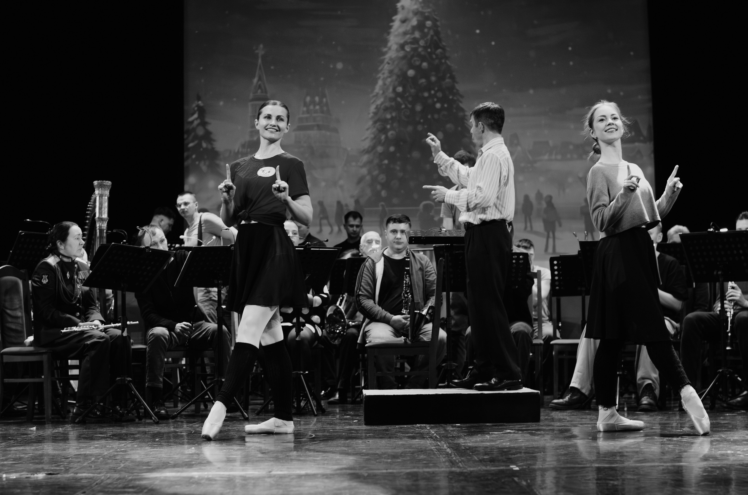 Новогодняя программа «Щелкунчик» на сцене Дома Офицеров. Портретный и репортажный фотограф в Санкт-Петербурге Варвара Жукова