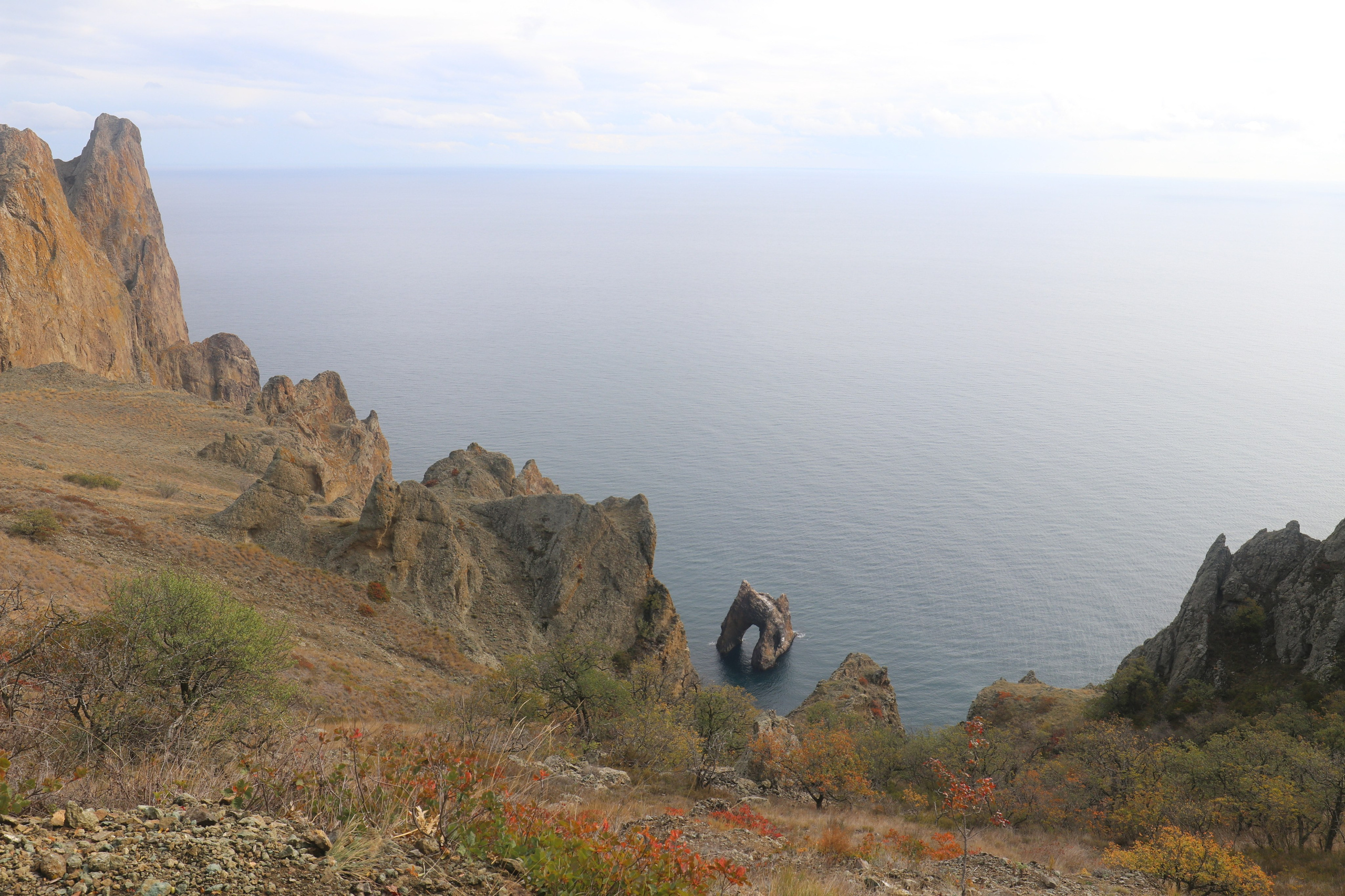 Крым. ЮБК (Судак, Карадаг). Ноябрь 2020. Путешественник-фотограф из Санкт-Петербурга Татьяна Свистулина