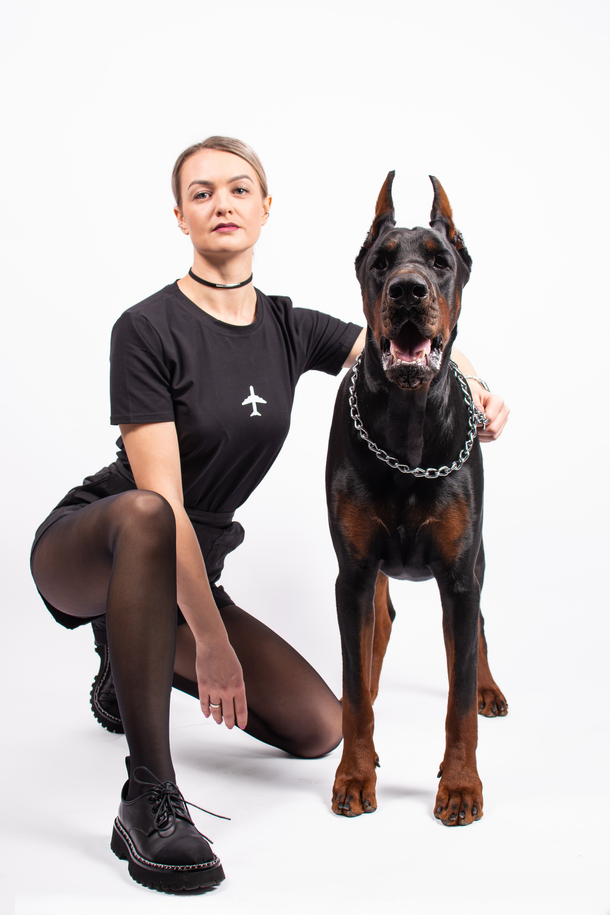 Фотосессия с доберманом. Фотограф Макс Огурцов в Нижнем Новгороде