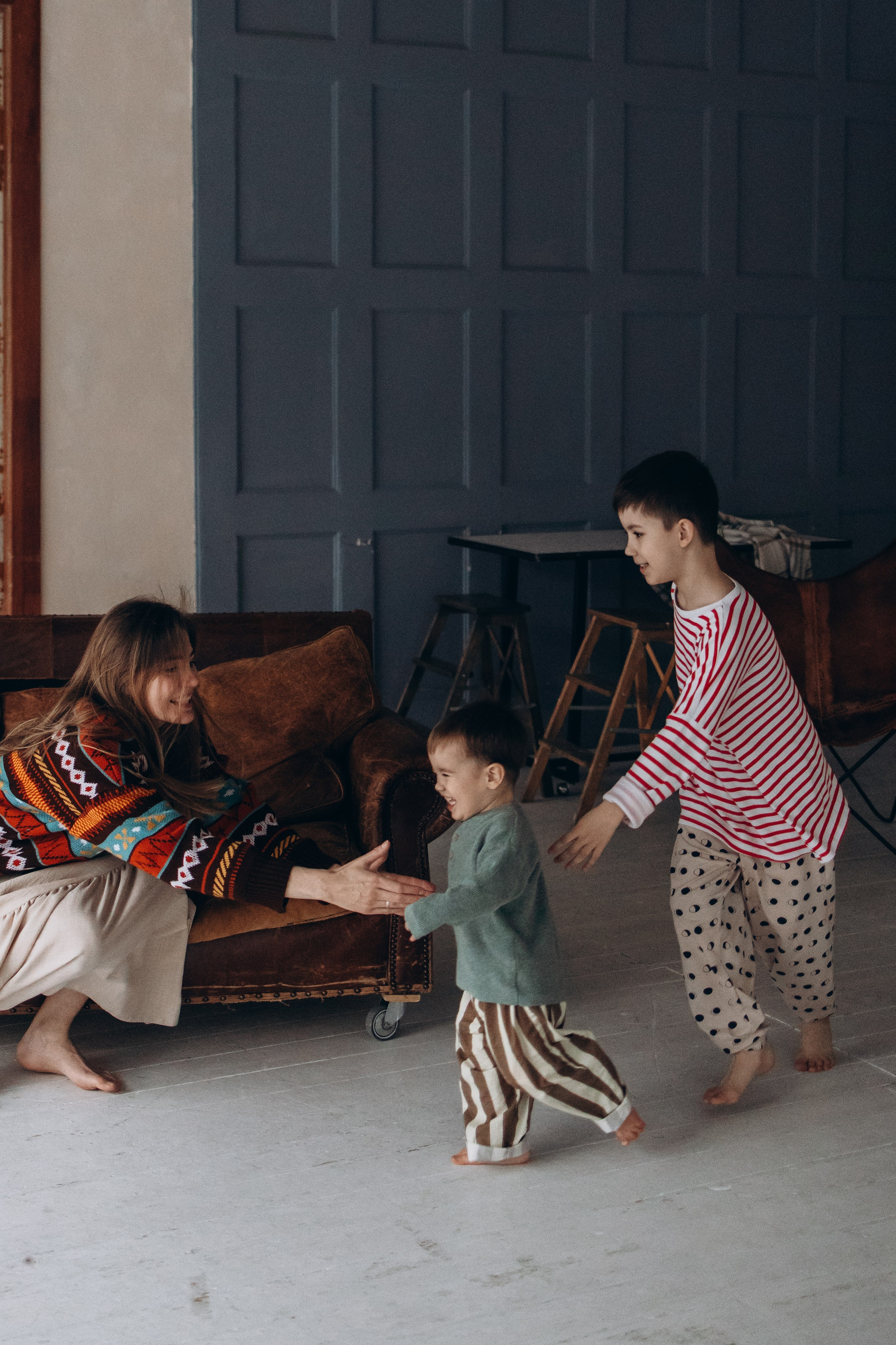 Оля, Андрей, Даня и Паша. Семейный фотограф в Москве Марина Петра