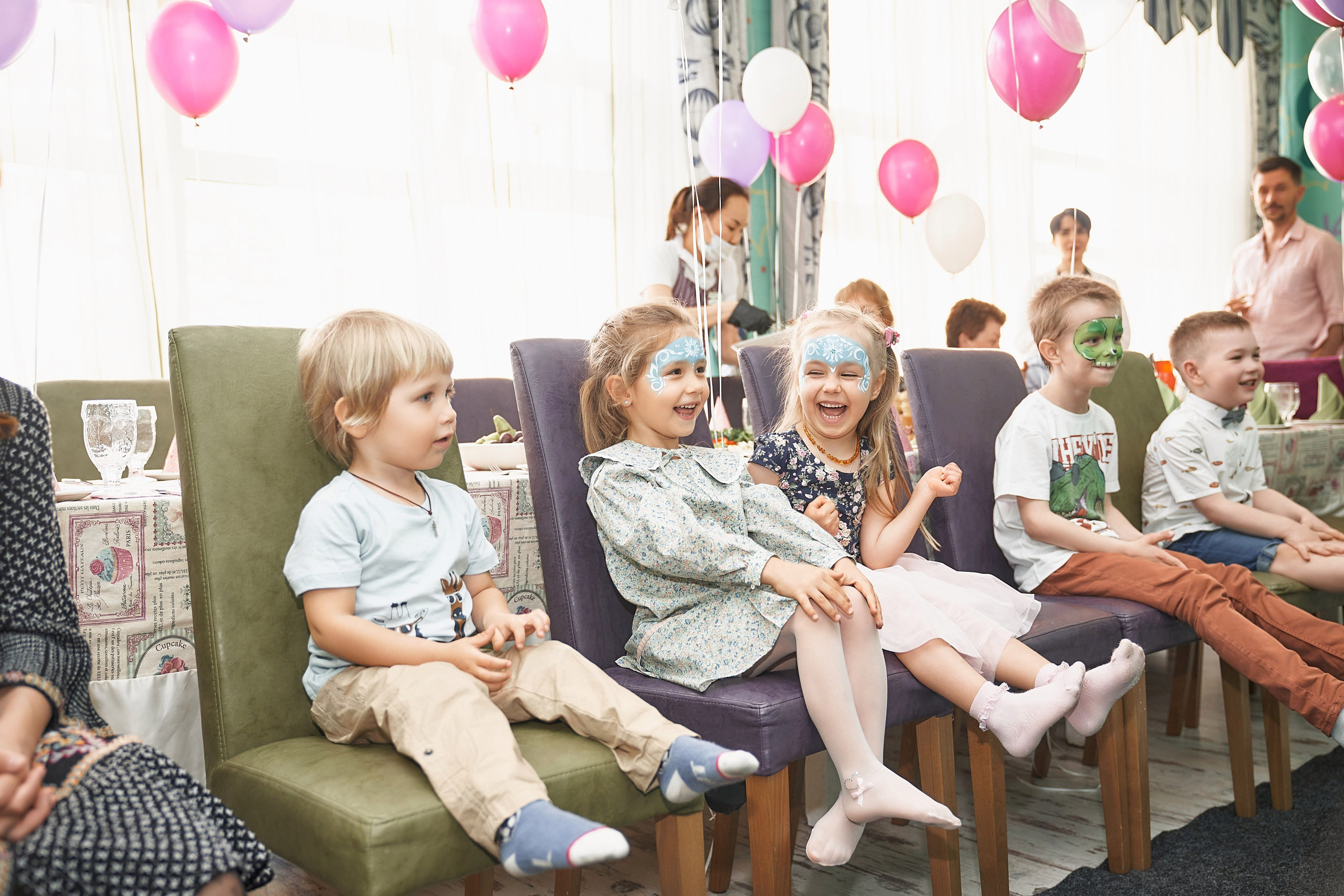 Детская Фотосессия в кафе Андерсон — день рожденье, 1 годик